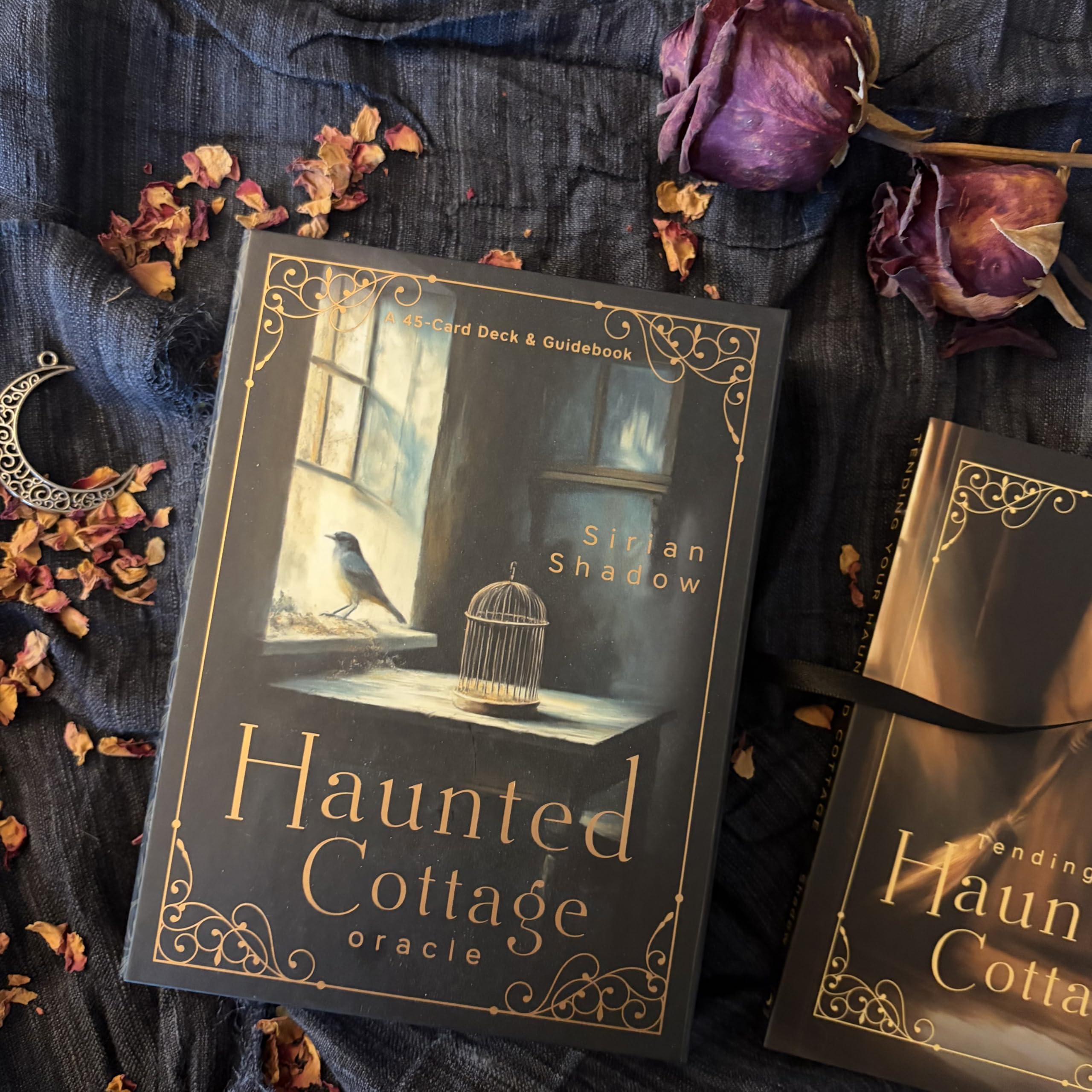 LLEWELLYN Haunted Cottage Oracle: A 45-Card Deck and Guidebook by Sirian Shadow