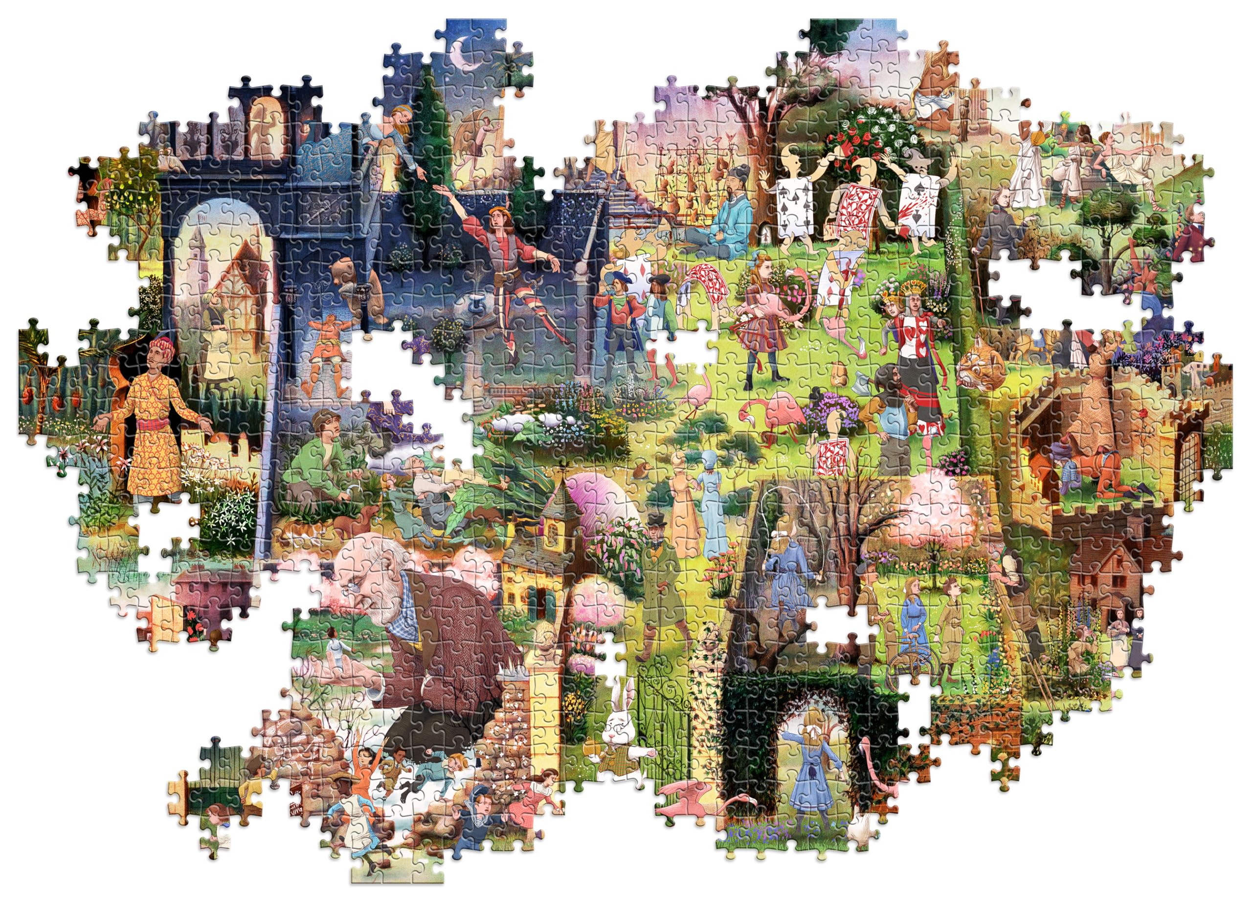 Laurence King A Book Lover's Garden Jigsaw Puzzle - 1000 Pieces | Literature Theme 3