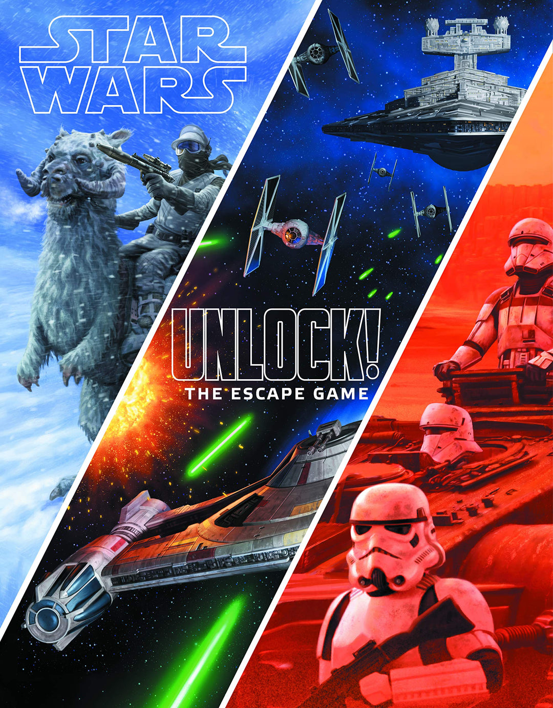 Asmodee | Unlock! Star Wars The Escape Game | Board Game | Ages 10+ | 1-6 Players | 60 Minute Playing Time