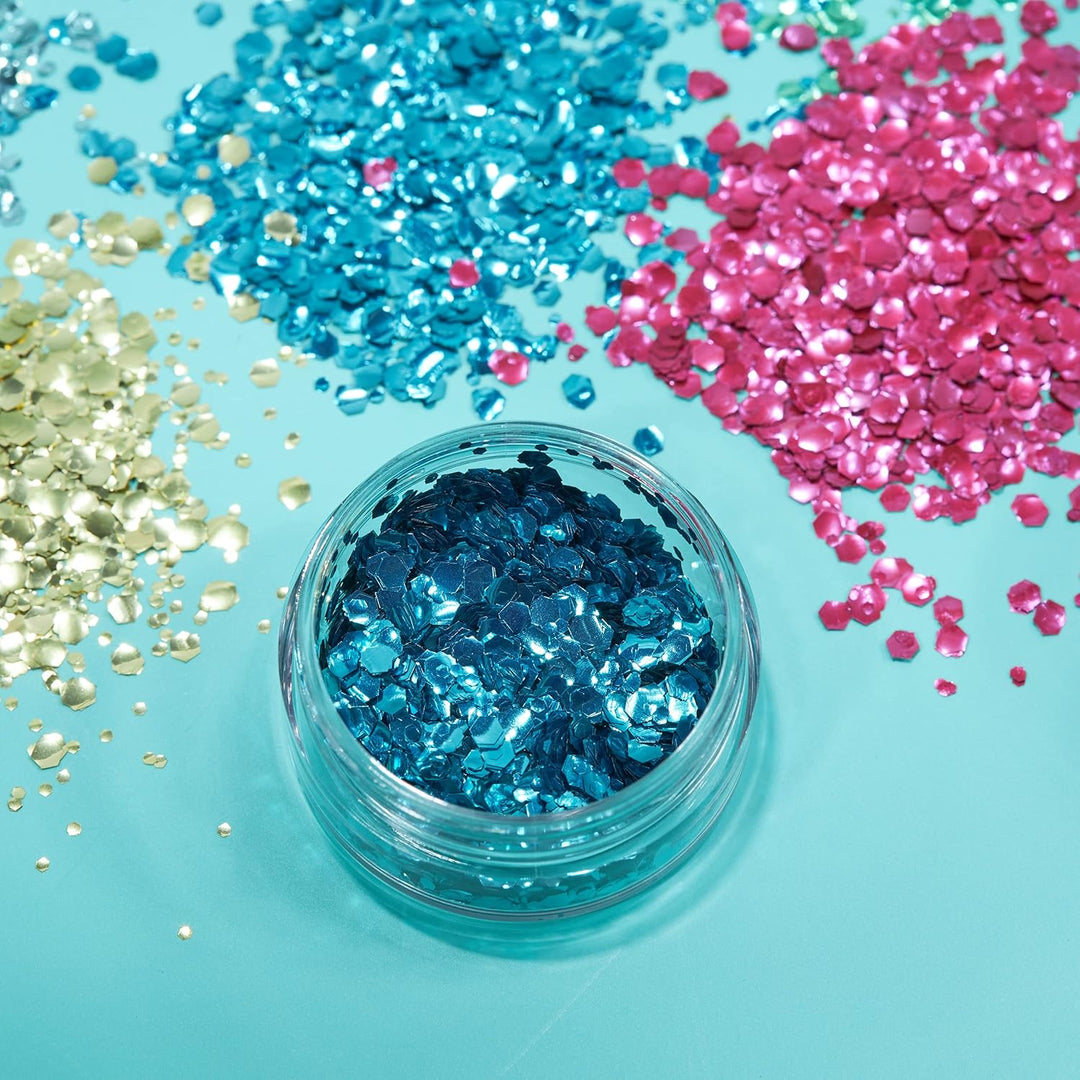 Moon Glitter - Biodegradable Eco Chunky Glitter Cosmetic Bio Glitter (G13825)