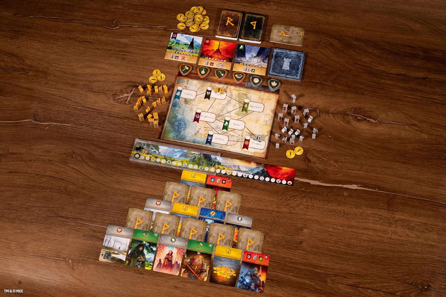 Repos Production The Lord of the Rings: Duel for Middle-Earth Board Game 5