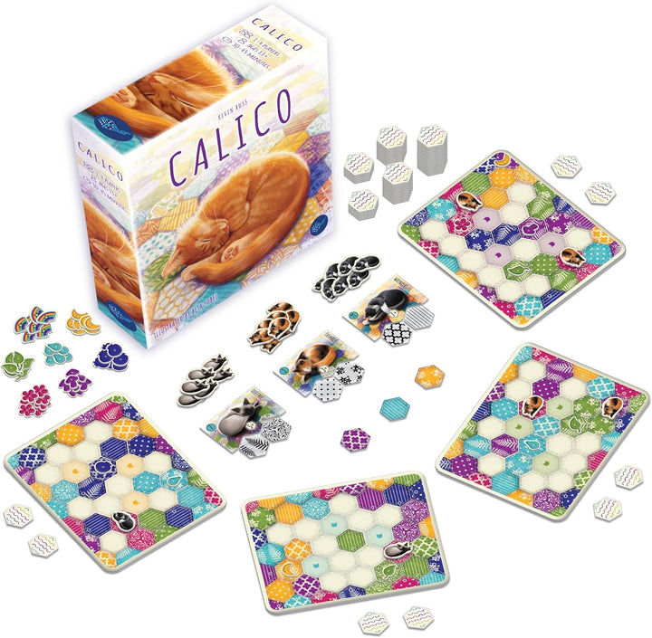 Alderac Entertainment Group | Calico | Board Game | 1 to 4 Players | Ages 10+ |
