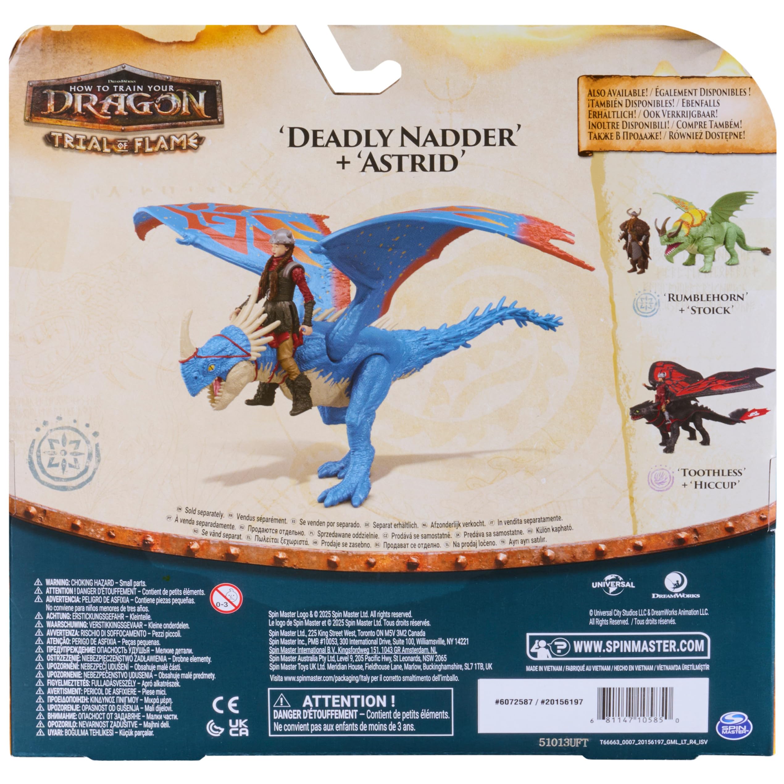 Spin Master Dreamworks Dragons Toothless Action Figure - 10 Inch, Multicolor, Ages 4+ 7