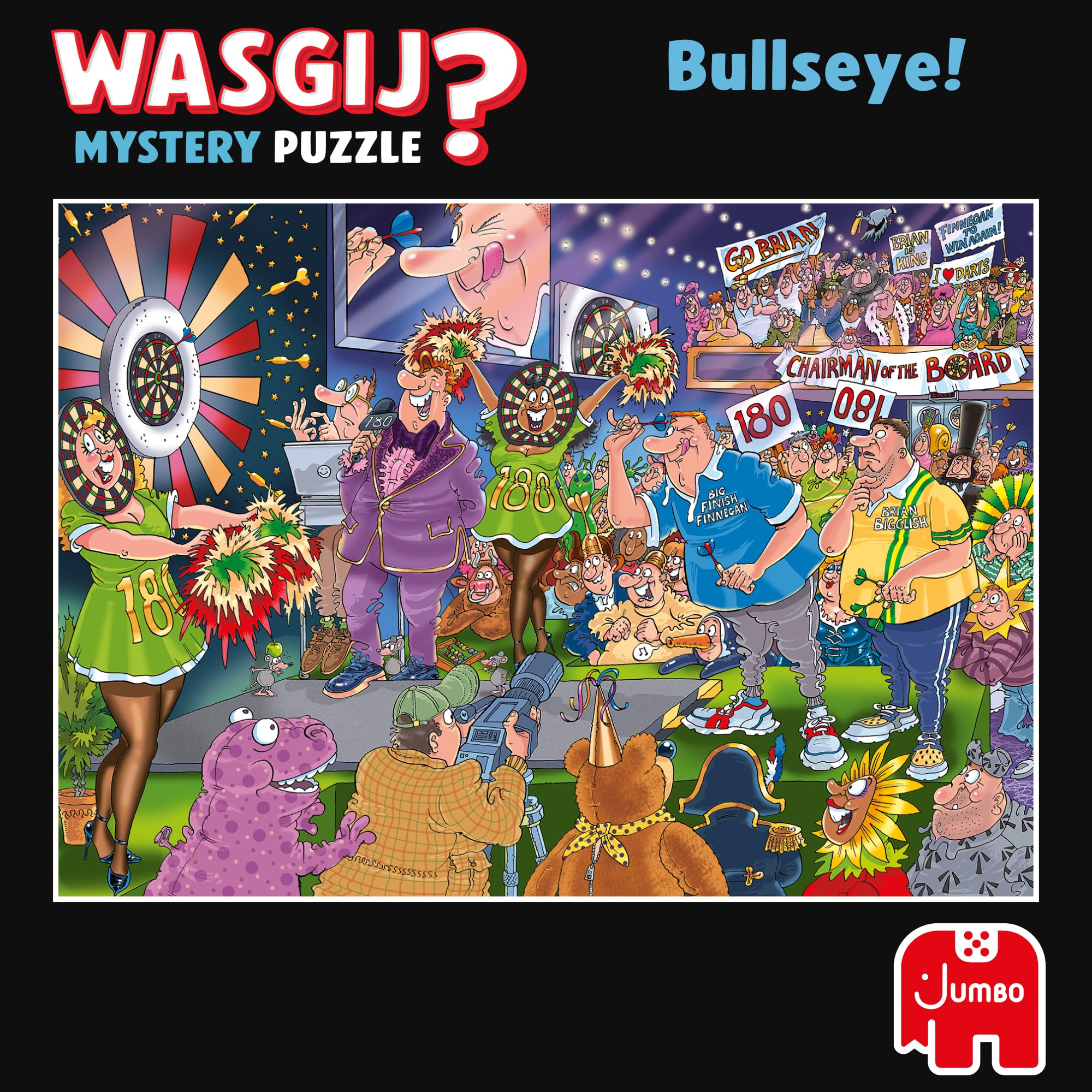 Wasgij Mystery 30 Bullseye! - 1000 Piece Jigsaw Puzzle for Adults | Recycled Board 7