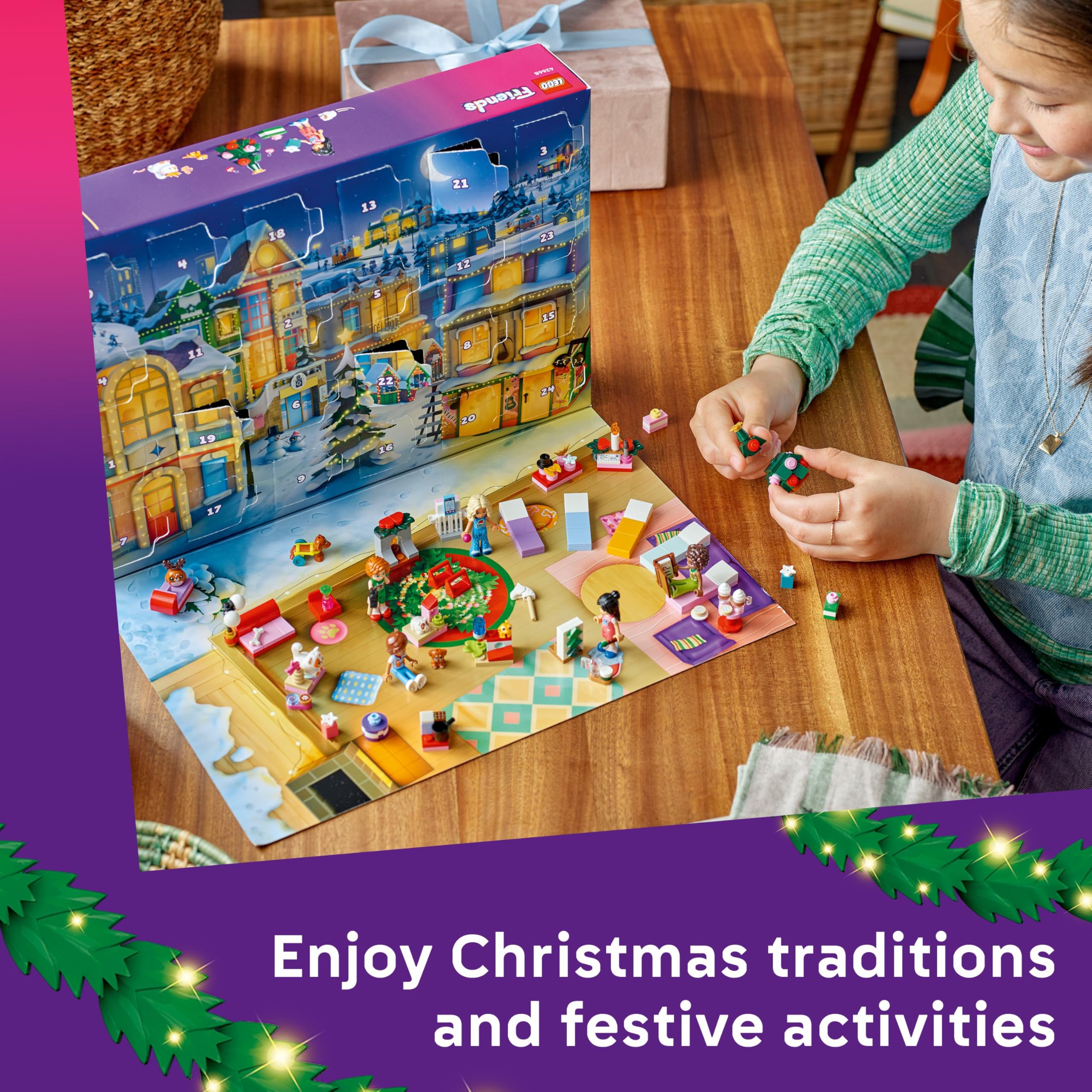 LEGO Friends Advent Calendar 2025 - 24 Days of Festive Building Fun for Kids 6+ 6