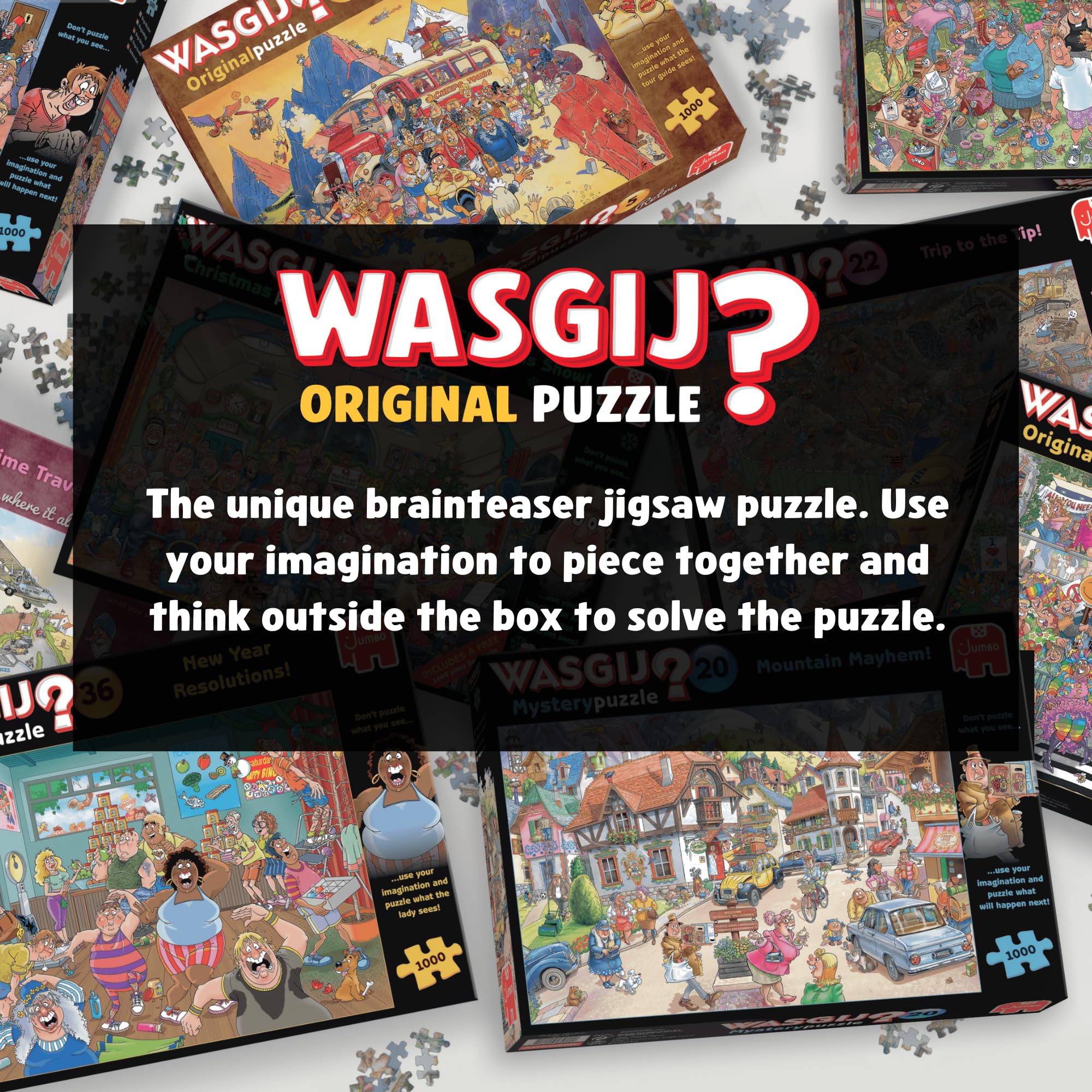 Wasgij Original 47 - Boating Bedlam 1000 Piece Jigsaw Puzzle 5