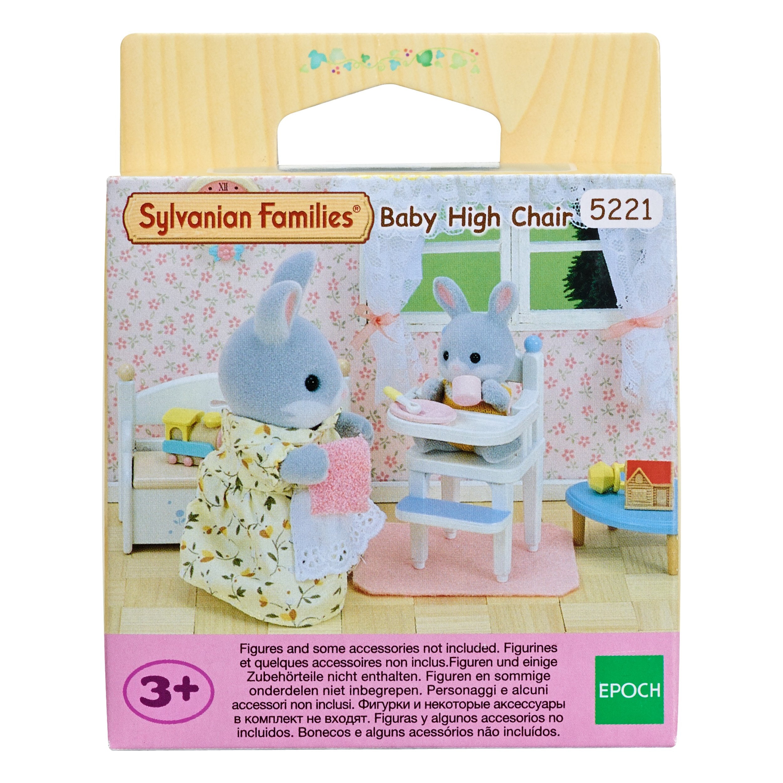 Sylvanian Families Baby High Chair Accessory Set | Ages 3+ | Model 5221 5