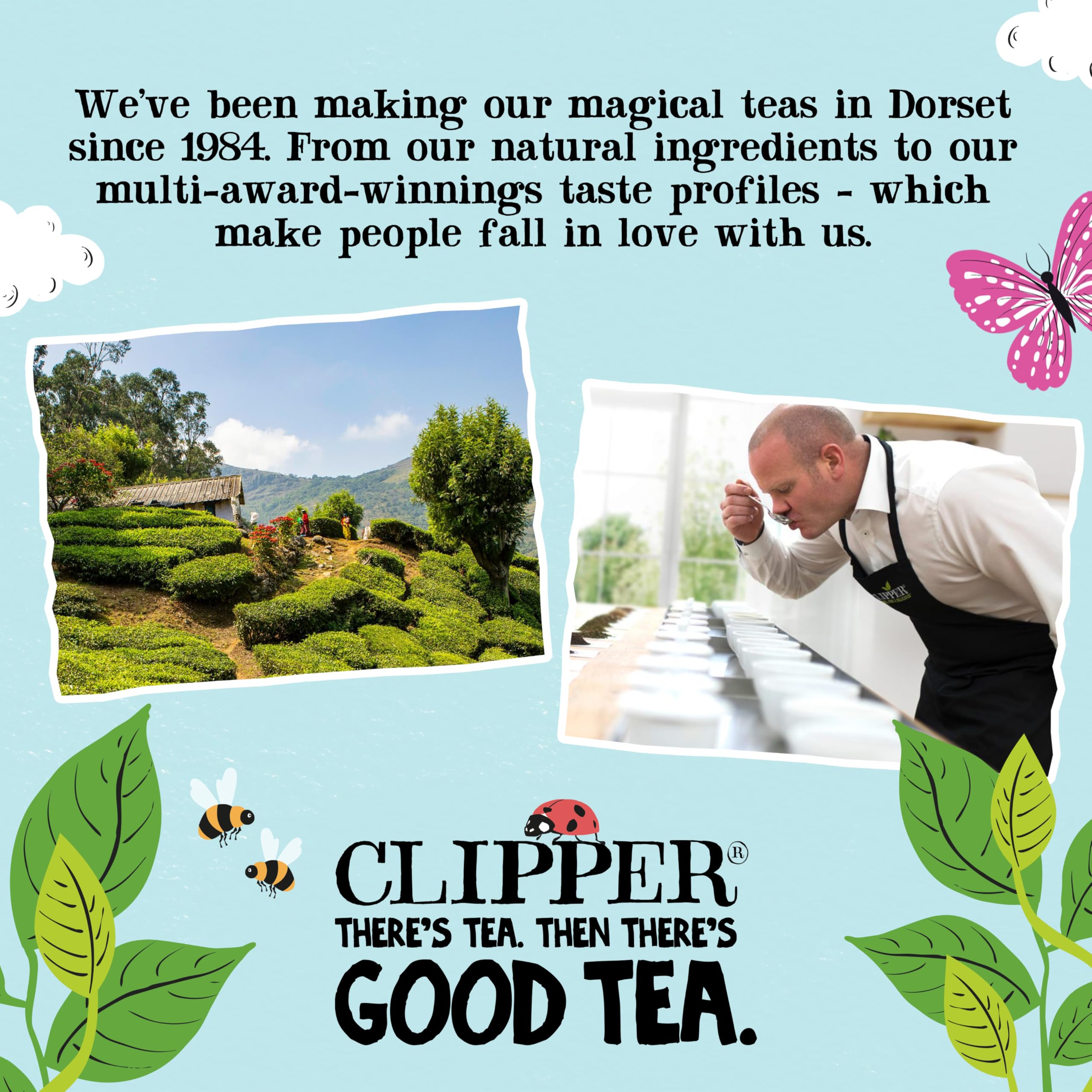 Clipper Natural, Fair & Delicious Organic Lemon Green Tea Bags - 80 Count | Fairtrade & Biodegradable 8