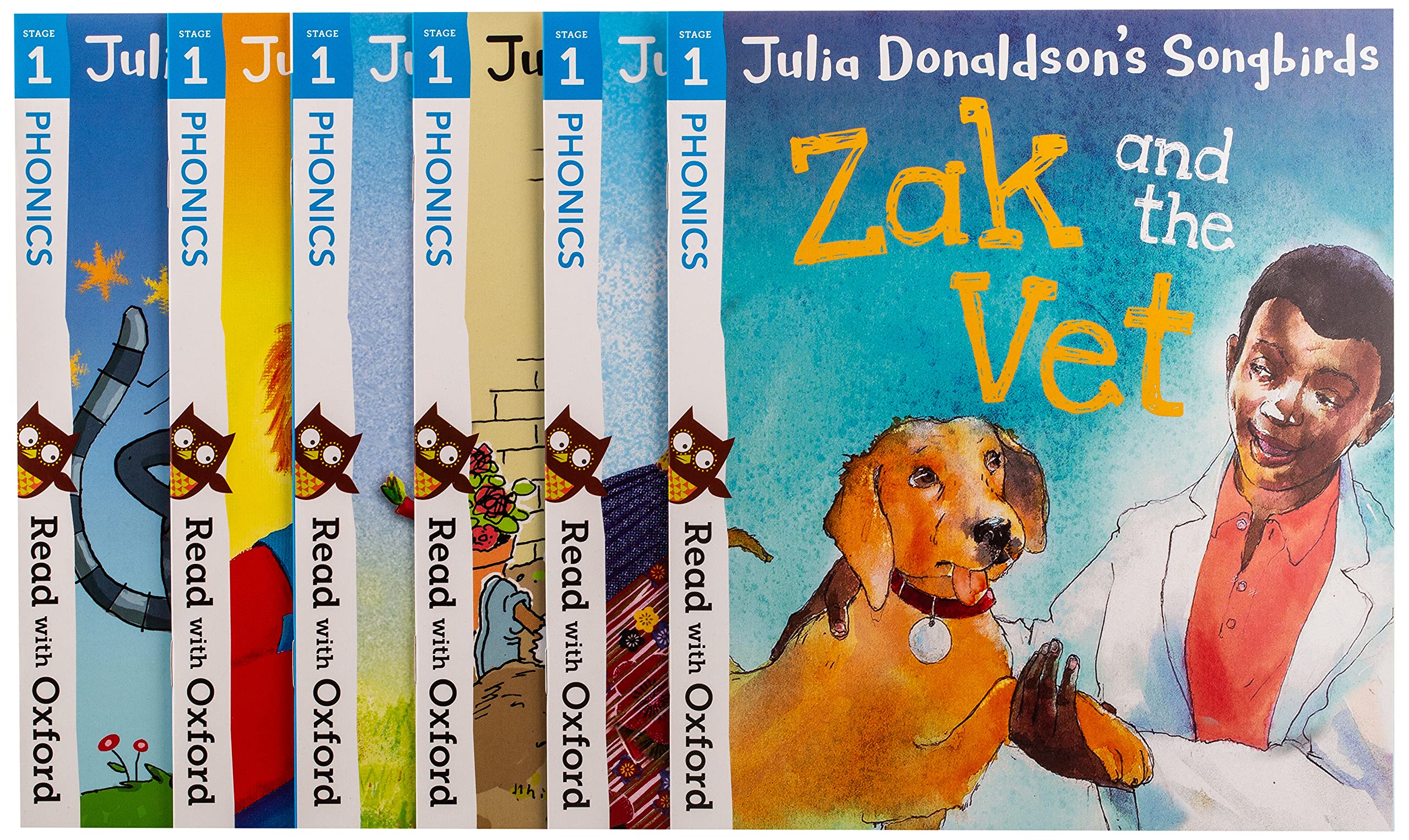 Oxford University Press Read with Oxford: Stages 1-2 Songbirds Phonics Story Collection by Julia Donaldson 1