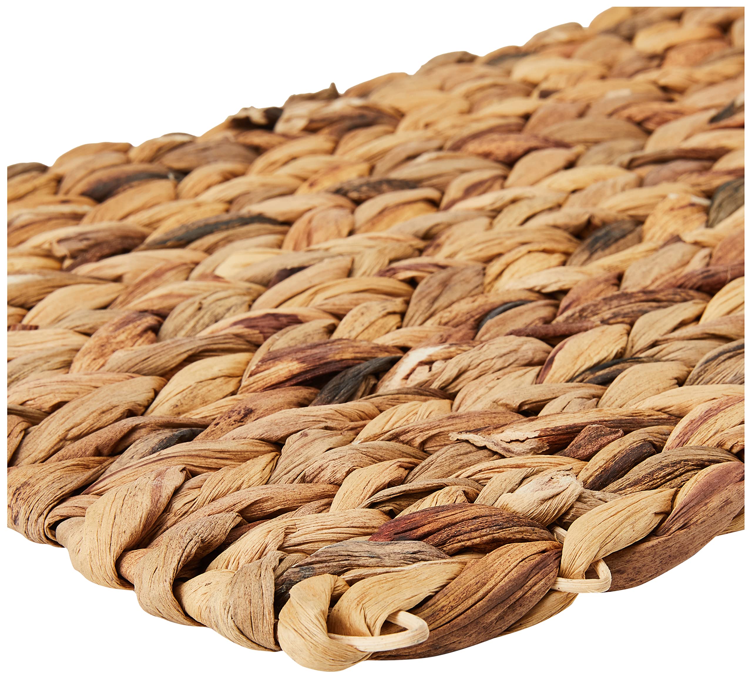 Rosewood Naturals Chill 'n' Chew Mat - Natural Water Hyacinth & Rattan | 33cm x 24cm 2