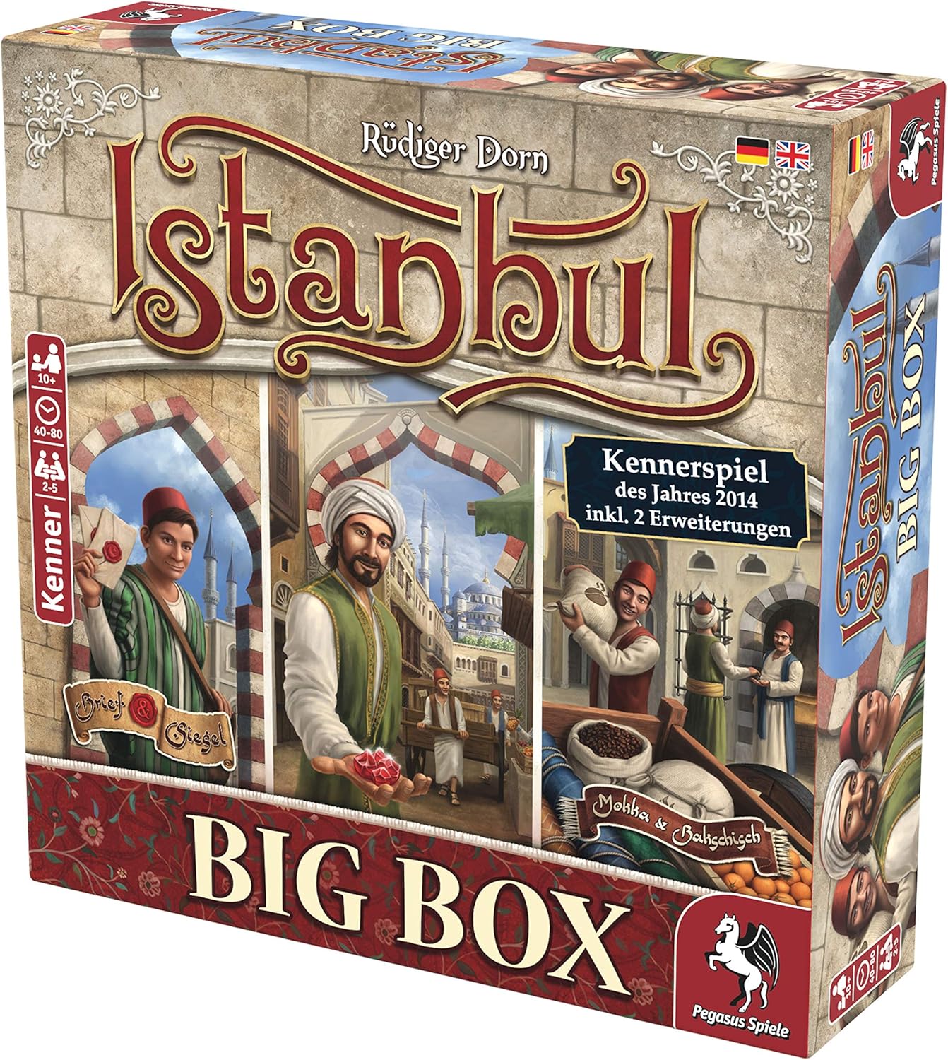 Pegasus Spiele Istanbul Big Box Board Game 3