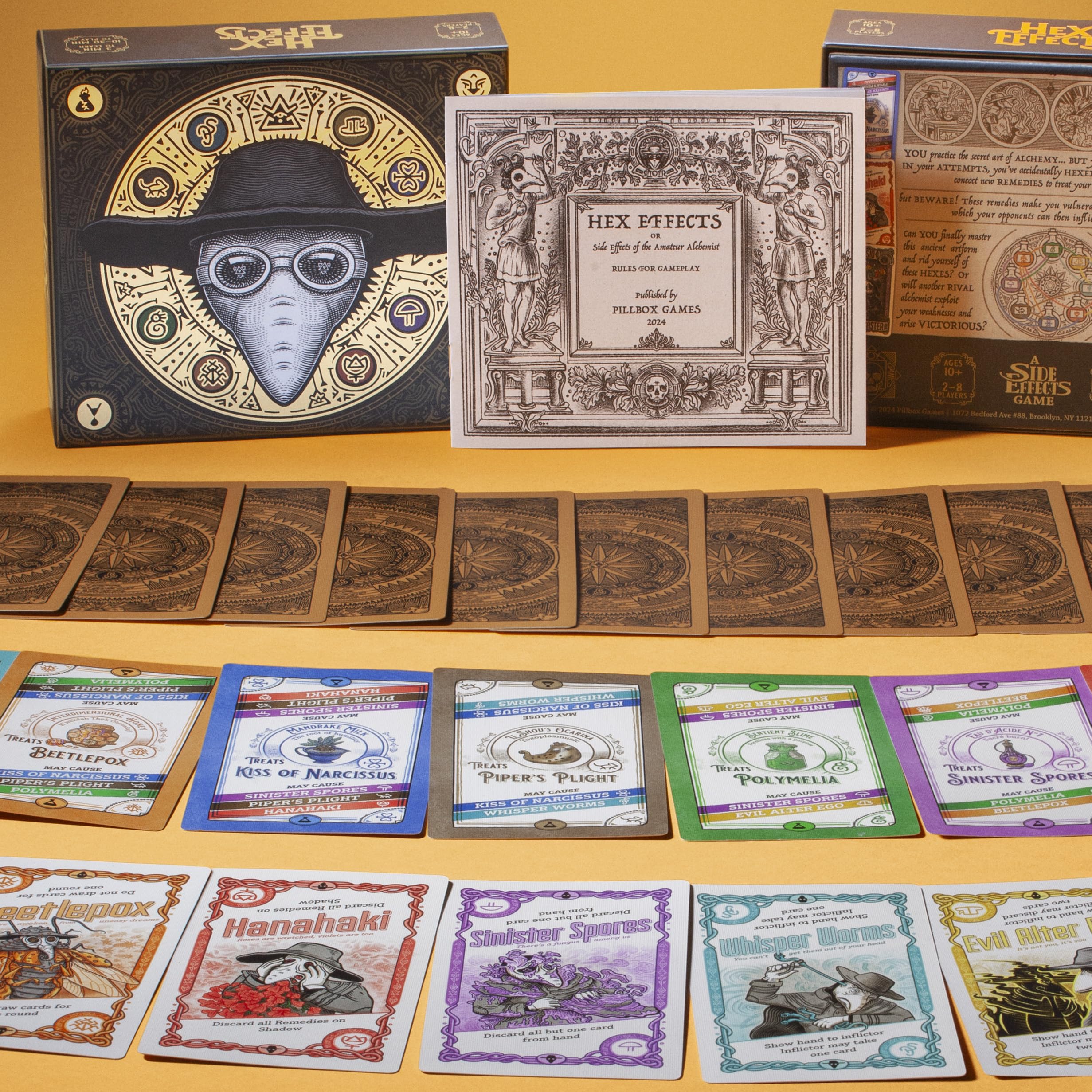 Pillbox Games Hex Effects Card Game | Ages 10+ | 2-8 Players | 10-30 Min 4