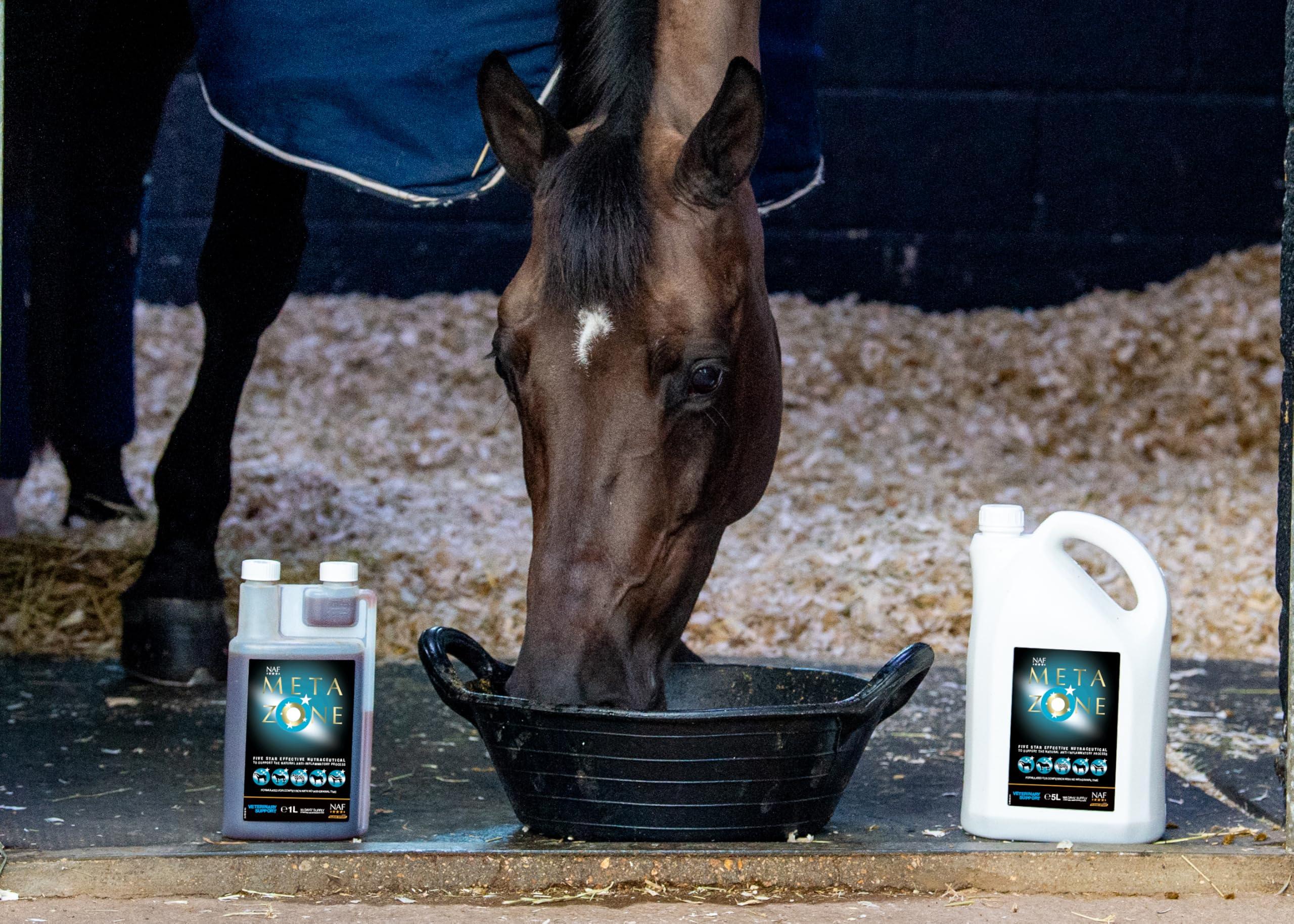 NAF Five Star Metazone Liquid - Natural Anti-Inflammatory Support | 1L | Equine Health 3