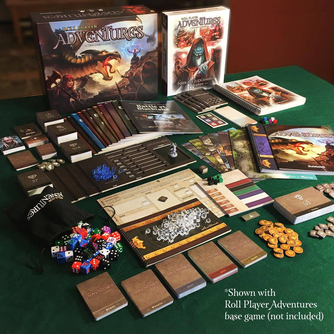 Thunderworks Games Roll Player Adventures: Nefras's Judgement Board Game Expansion