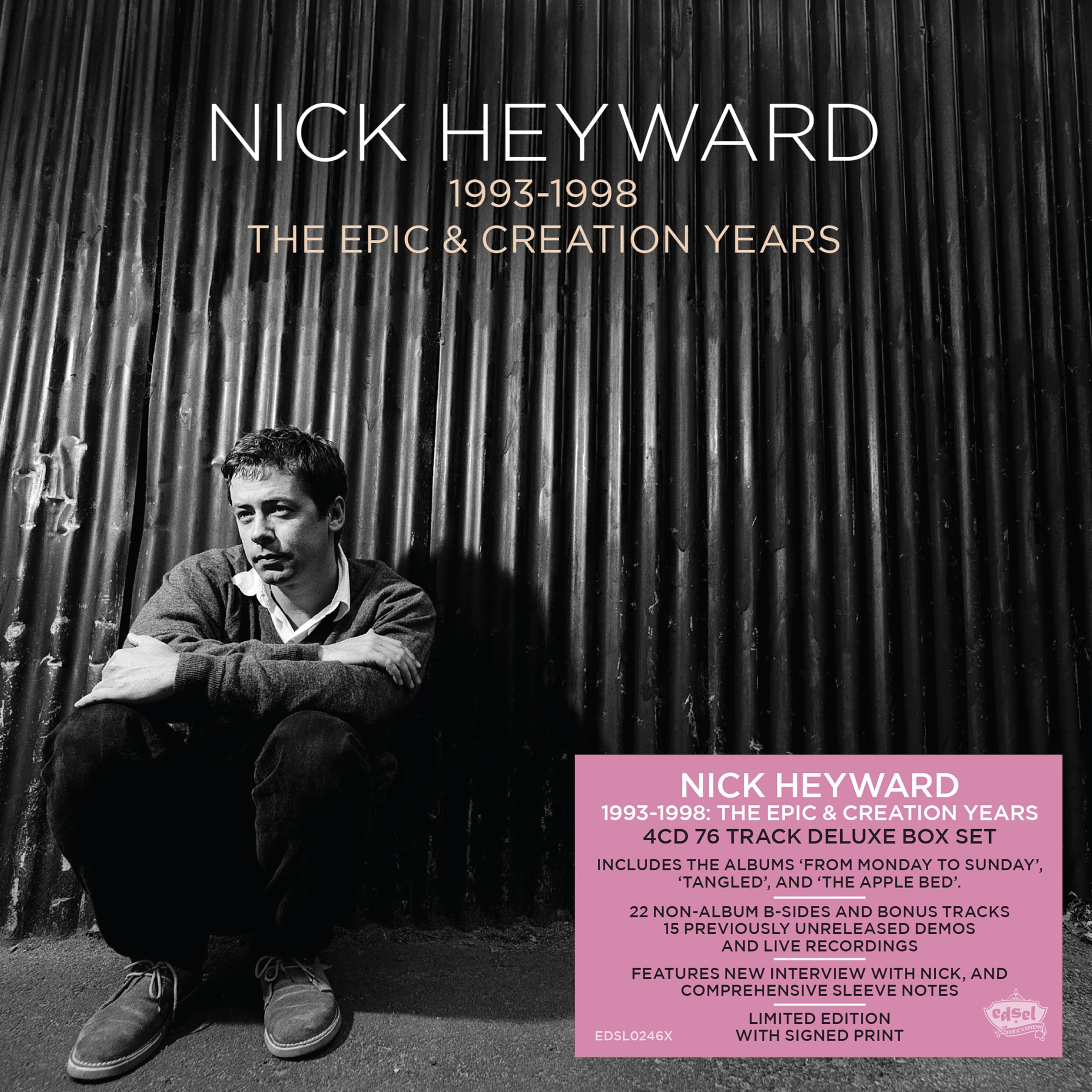 Nick Heyward - Epic & Creation Years Signed Edition Deluxe Packaging