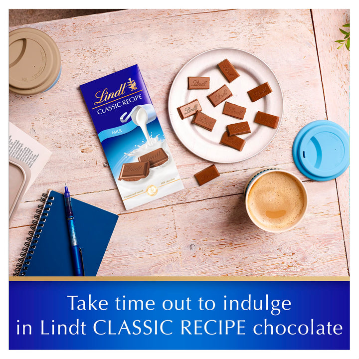 Lindt Classic Recipe Milk Chocolate 100g