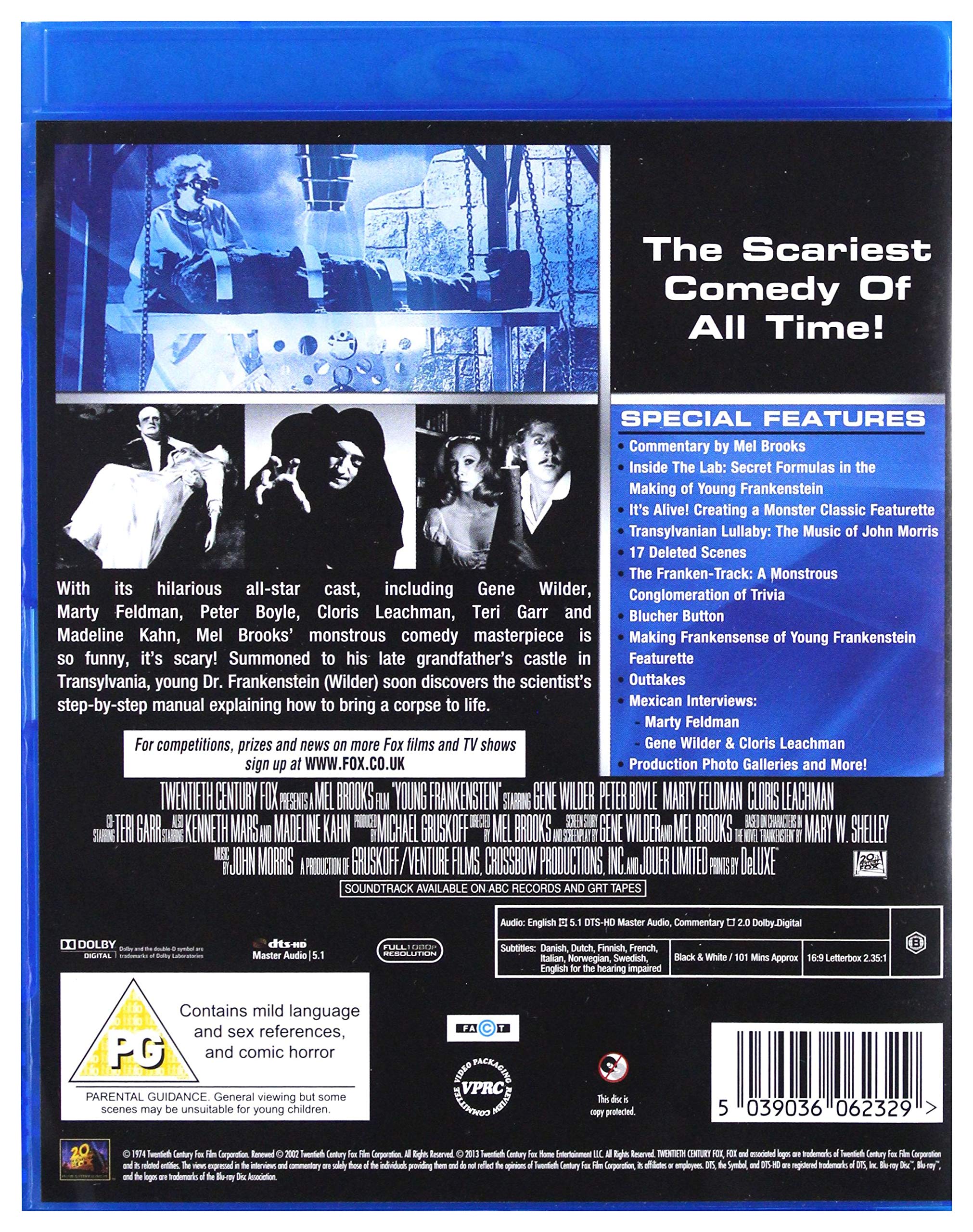 Young Frankenstein [Blu-ray]