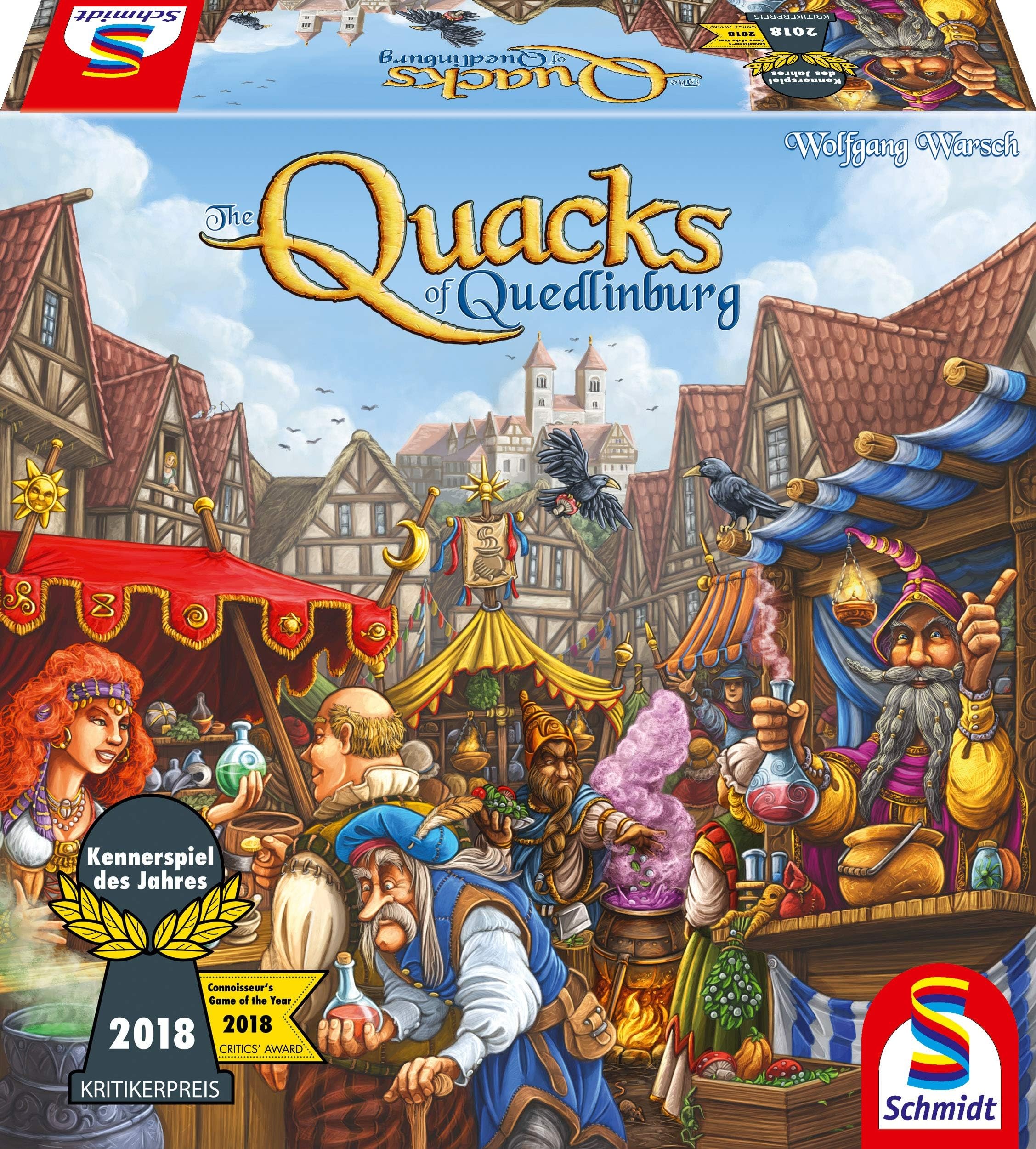 Schmidt The Quacks of Quedlinburg - Strategy Board Game | Ages 10+ | 2-4 Players | 45 Minutes 5