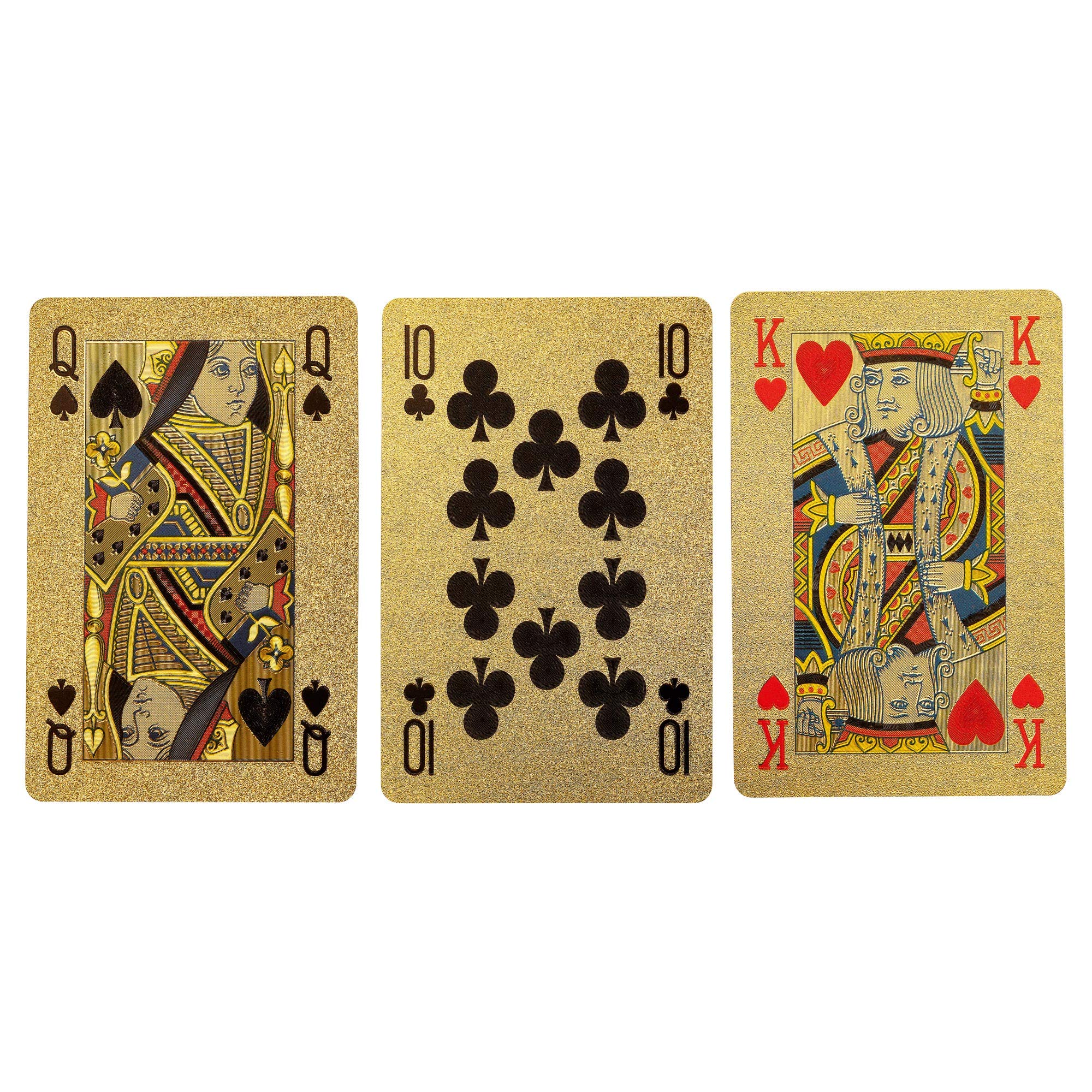 Waddingtons Number 1 Playing Cards - Gold Edition | Plastic Material | Waterproof | Unisex Children 5