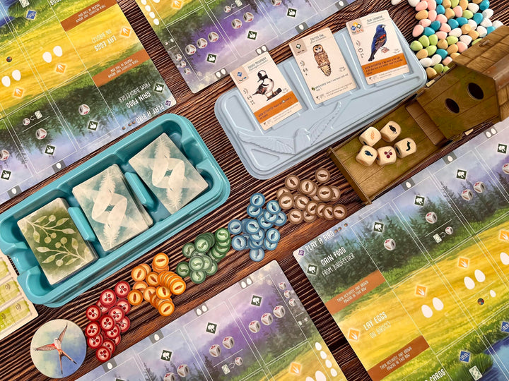 Stonemaier-Spiele | Wingspan 2. Auflage | Brettspiel | Ab 10 Jahren | 1-5 Spieler |