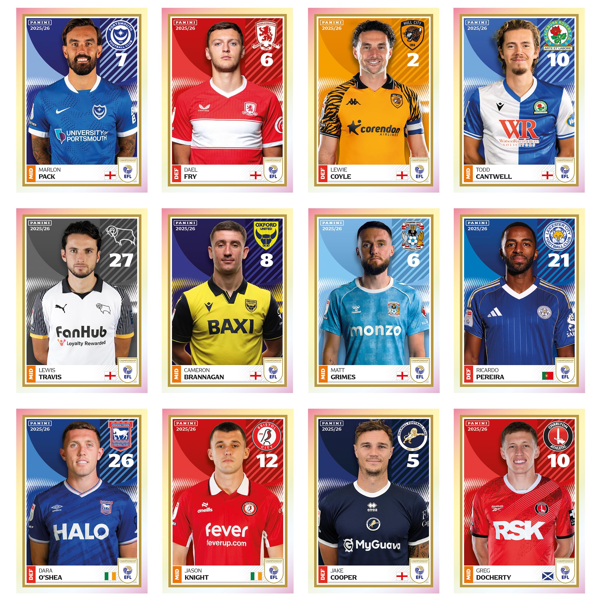 Panini EFL 2026 Sticker Collection - Pocket Tin | 788 Stickers to Collect 3