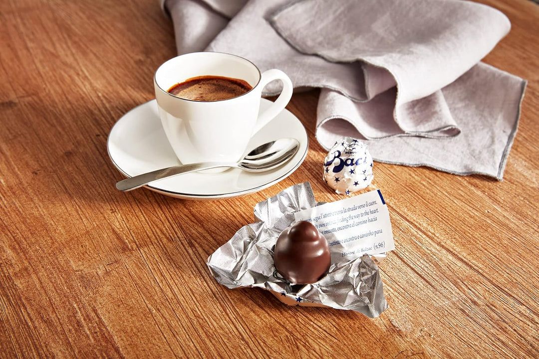 Baci - Original Dark Chocolate Praline Truffles with Hazelnut, 125g