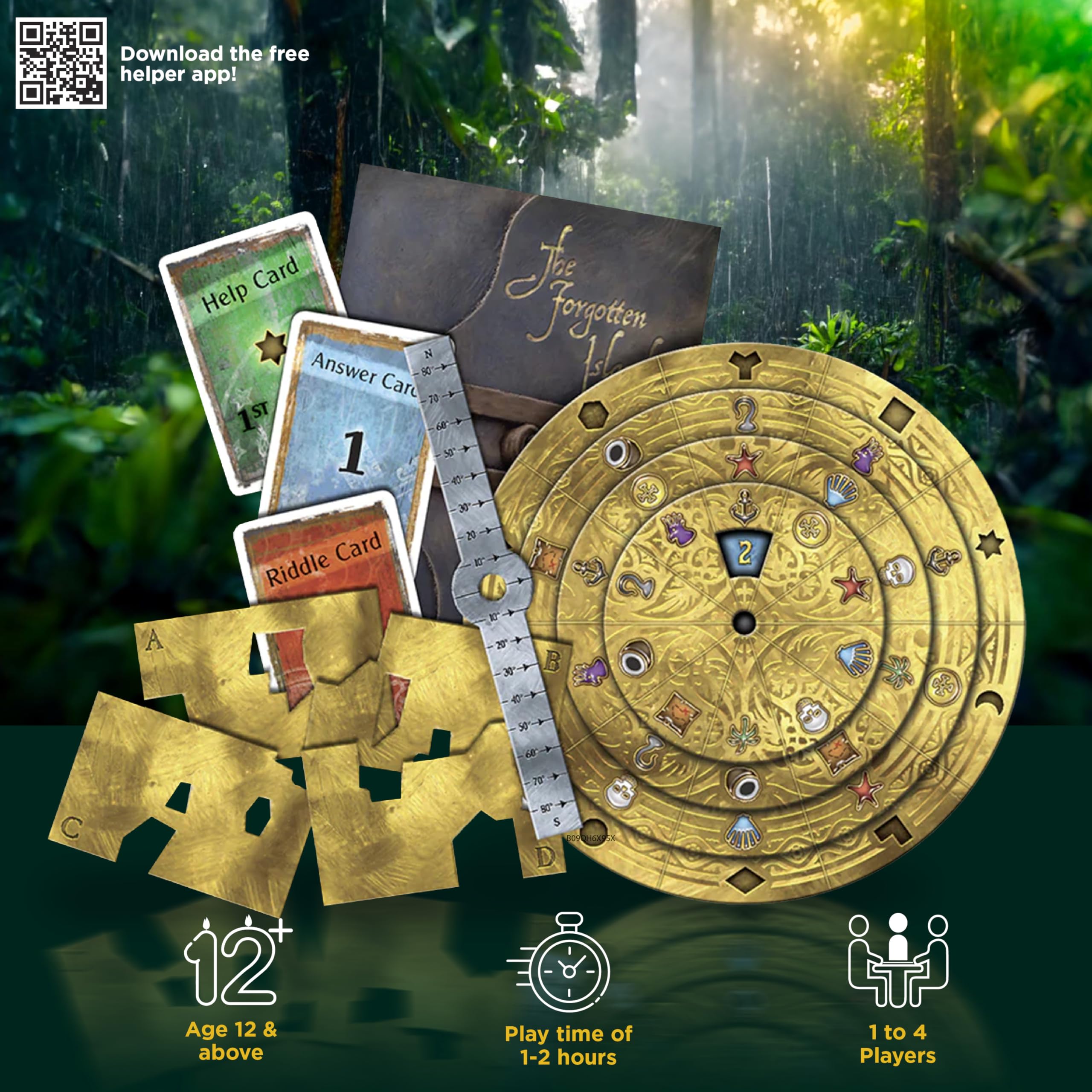 Thames & Kosmos EXIT: The Forgotten Island – Escape Room Card Game for 1-4 Players 5