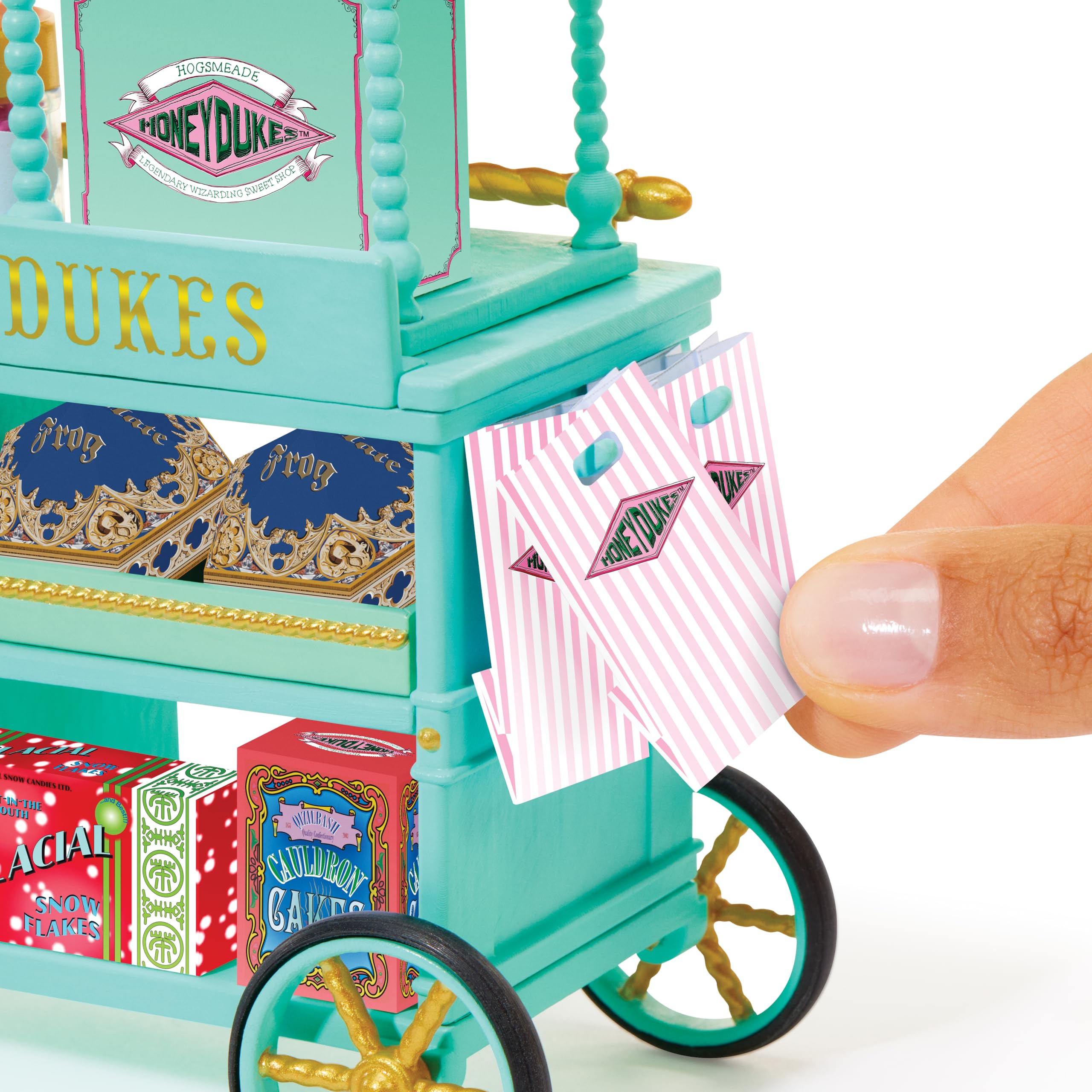 MGA Miniverse Make It Mini Honeydukes Trolley - Harry Potter Building Playset 8