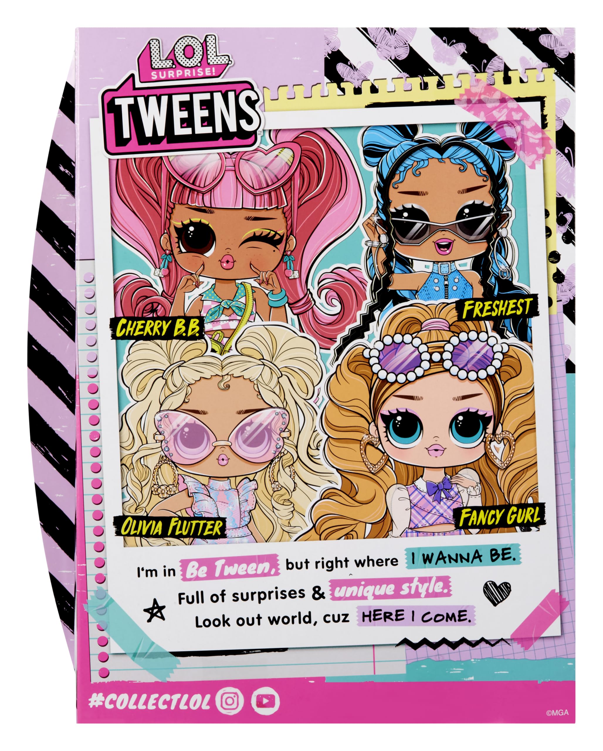 L.O.L. Surprise! Tweens Core Doll - Olivia Flutter - Articulated Fashion Doll with Accessories 6