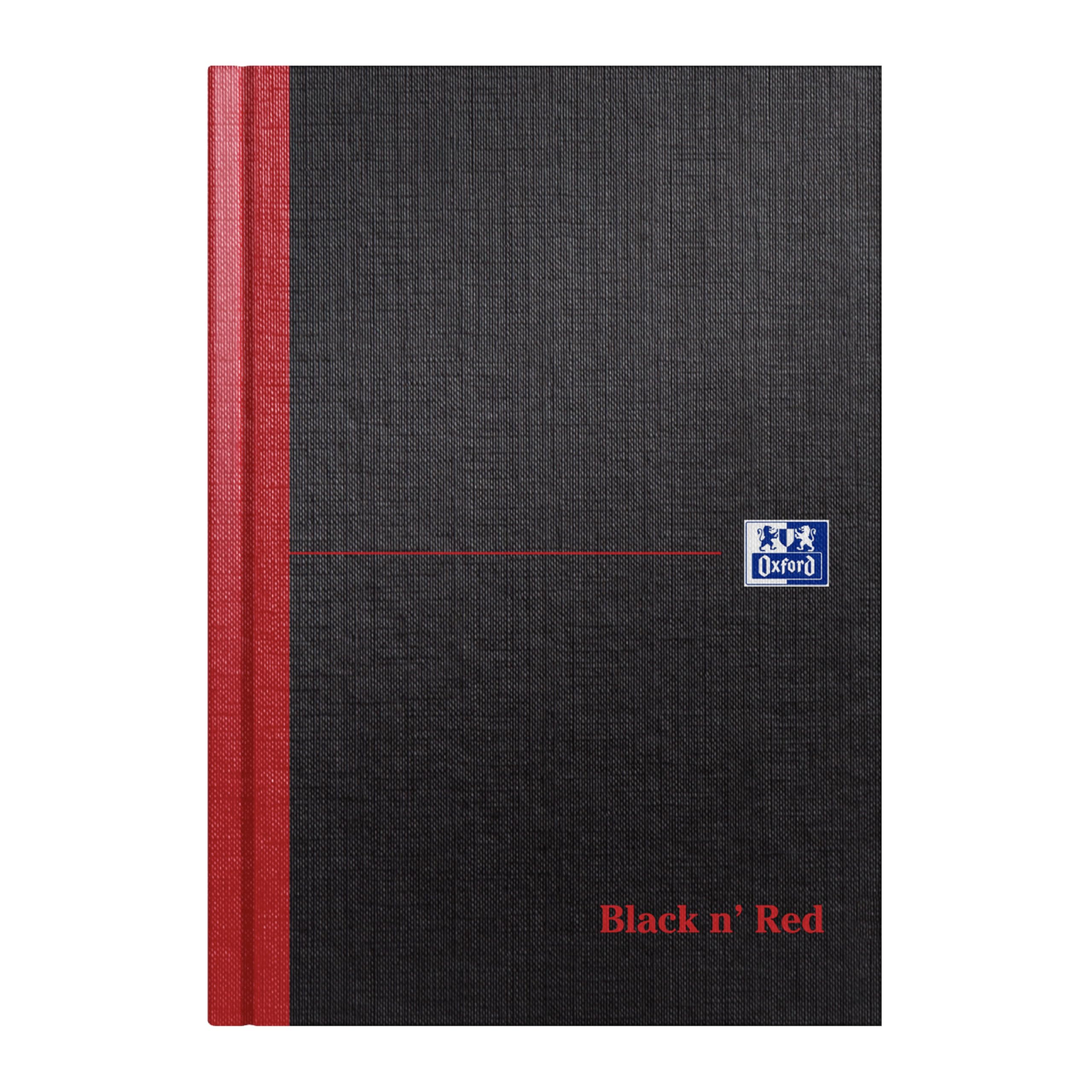 Black n' Red A5 Hardcover Composition Notebook | Ruled Pages | Black | 1 Piece 1