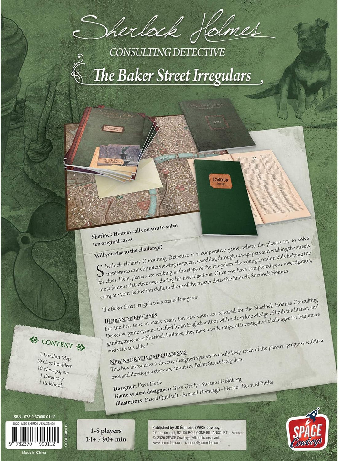 Space Cowboys Sherlock Holmes Consulting Detective: The Baker Street Irregulars Board Game (SHEH05)