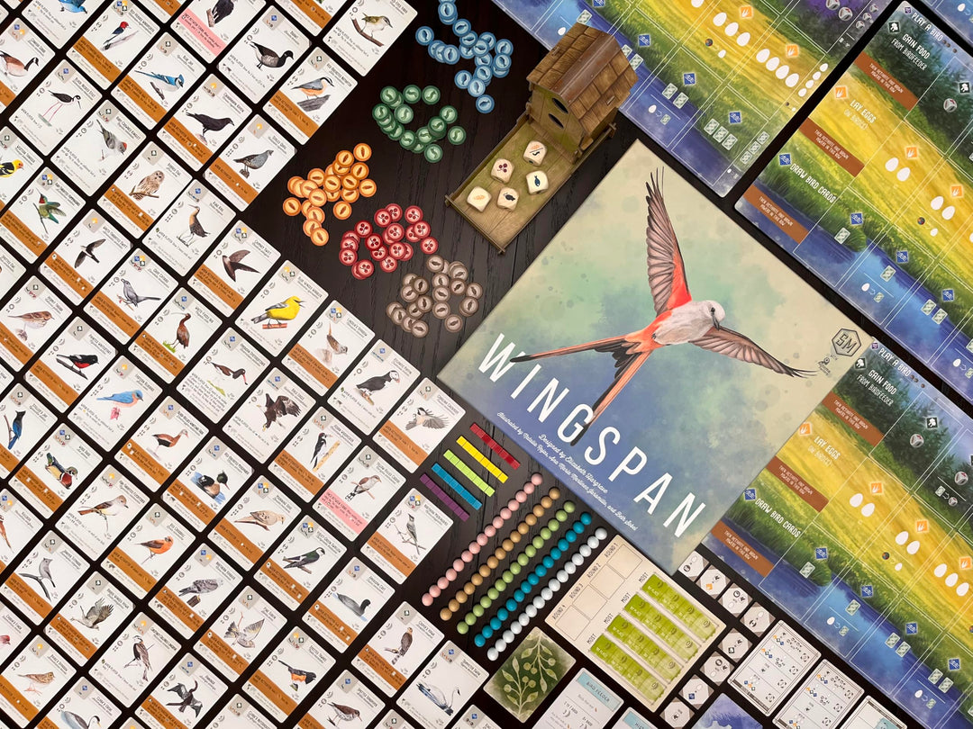 Stonemaier-Spiele | Wingspan 2. Auflage | Brettspiel | Ab 10 Jahren | 1-5 Spieler |