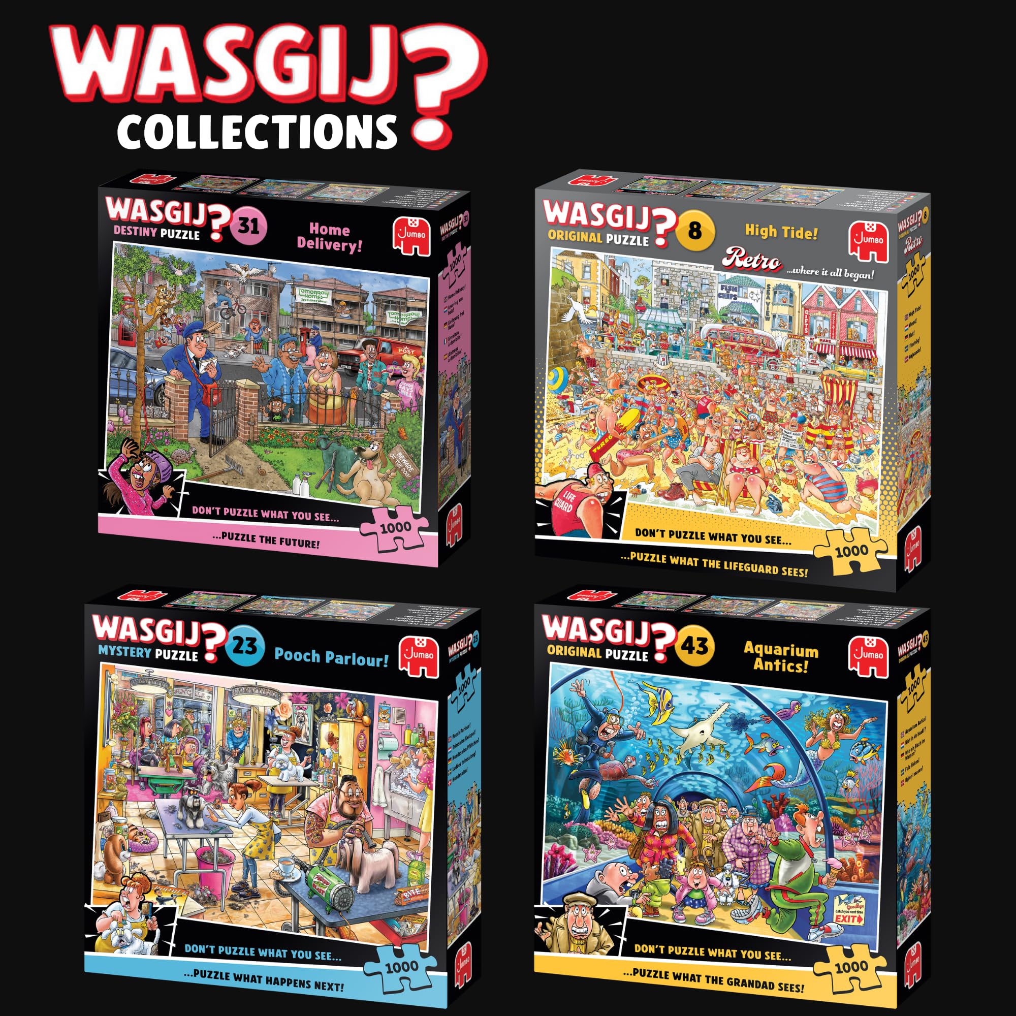Wasgij Destiny 31 Home Delivery! 1000 Piece Jigsaw Puzzle for Unisex Adult 7