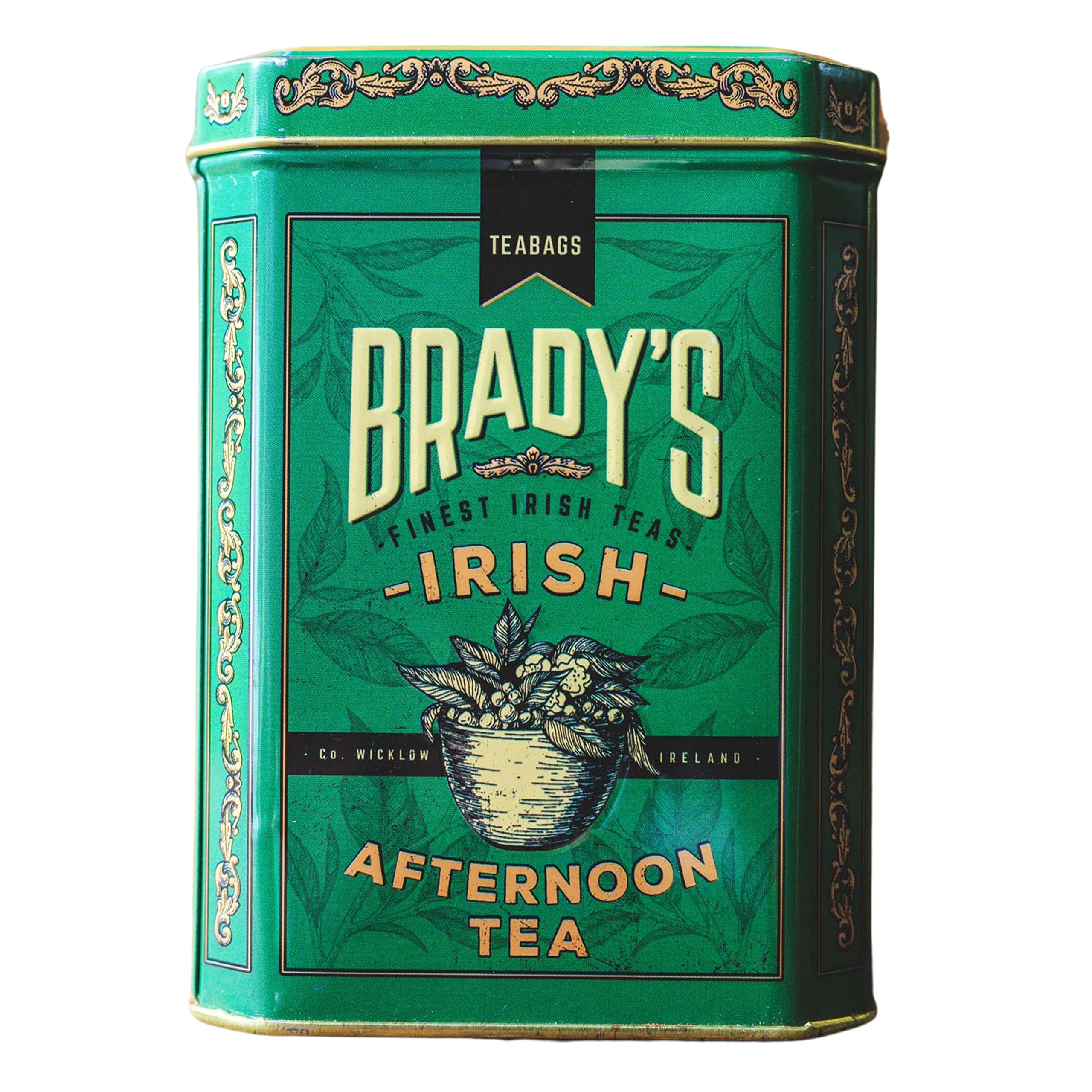 Brady's Irish Afternoon Tea - 40 Tea Bags - Traditional Black Tea Blend in Tin 9
