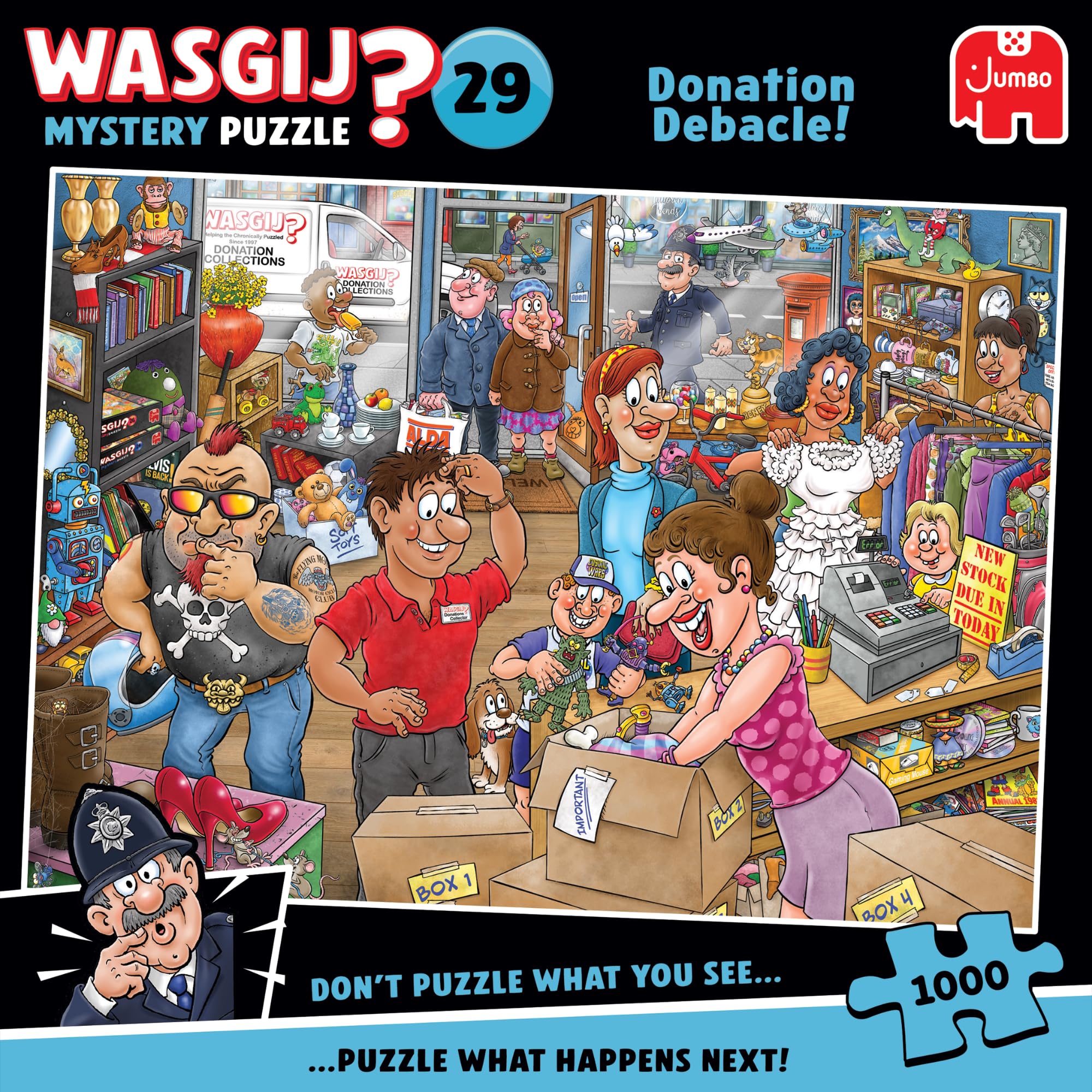 Wasgij Mystery 29 - Donation Debacle 1000 Piece Jigsaw Puzzle