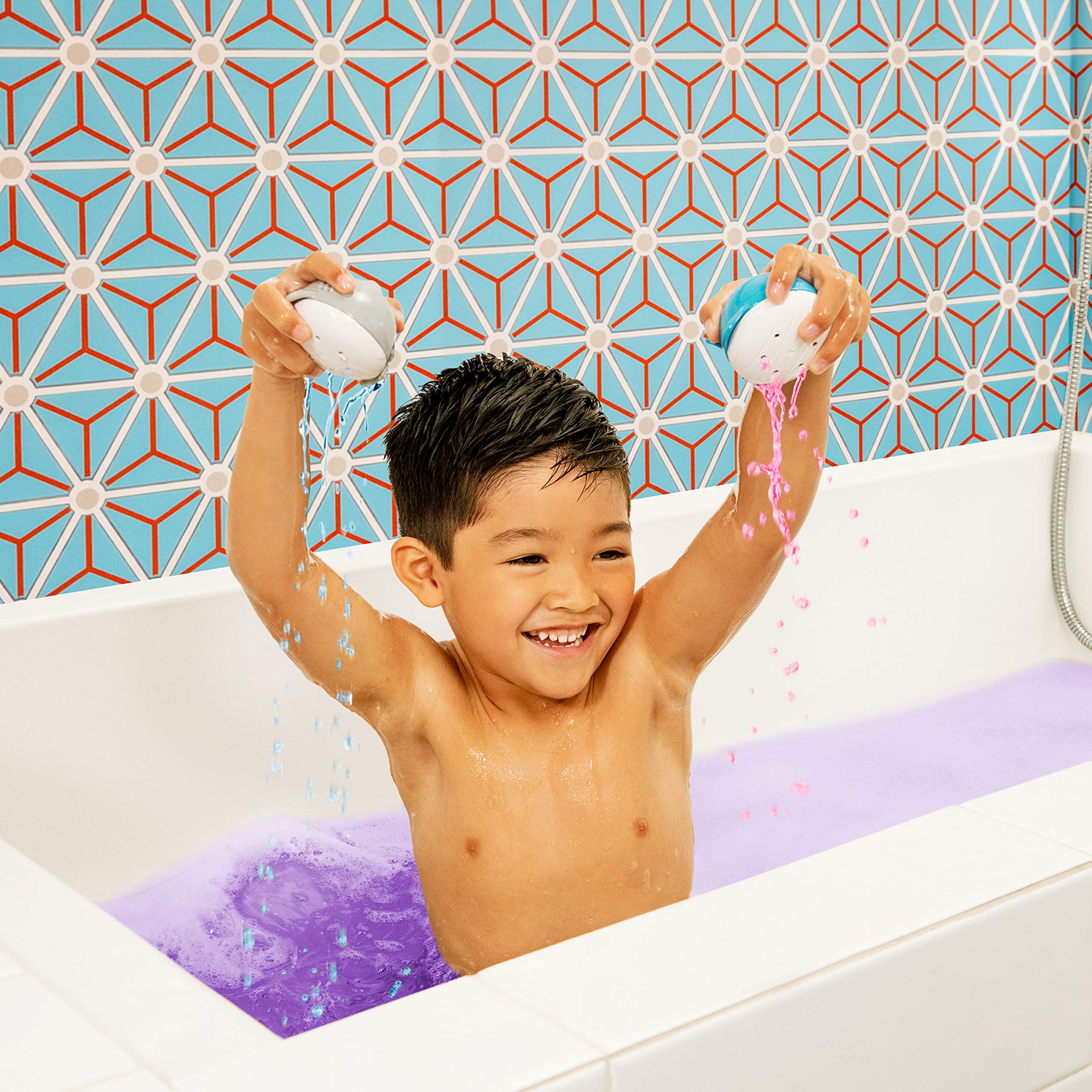Munchkin Colour Buddies Bath Bombs & Toy Dispenser Set | 20 Count | Ages 24 Months+ 3