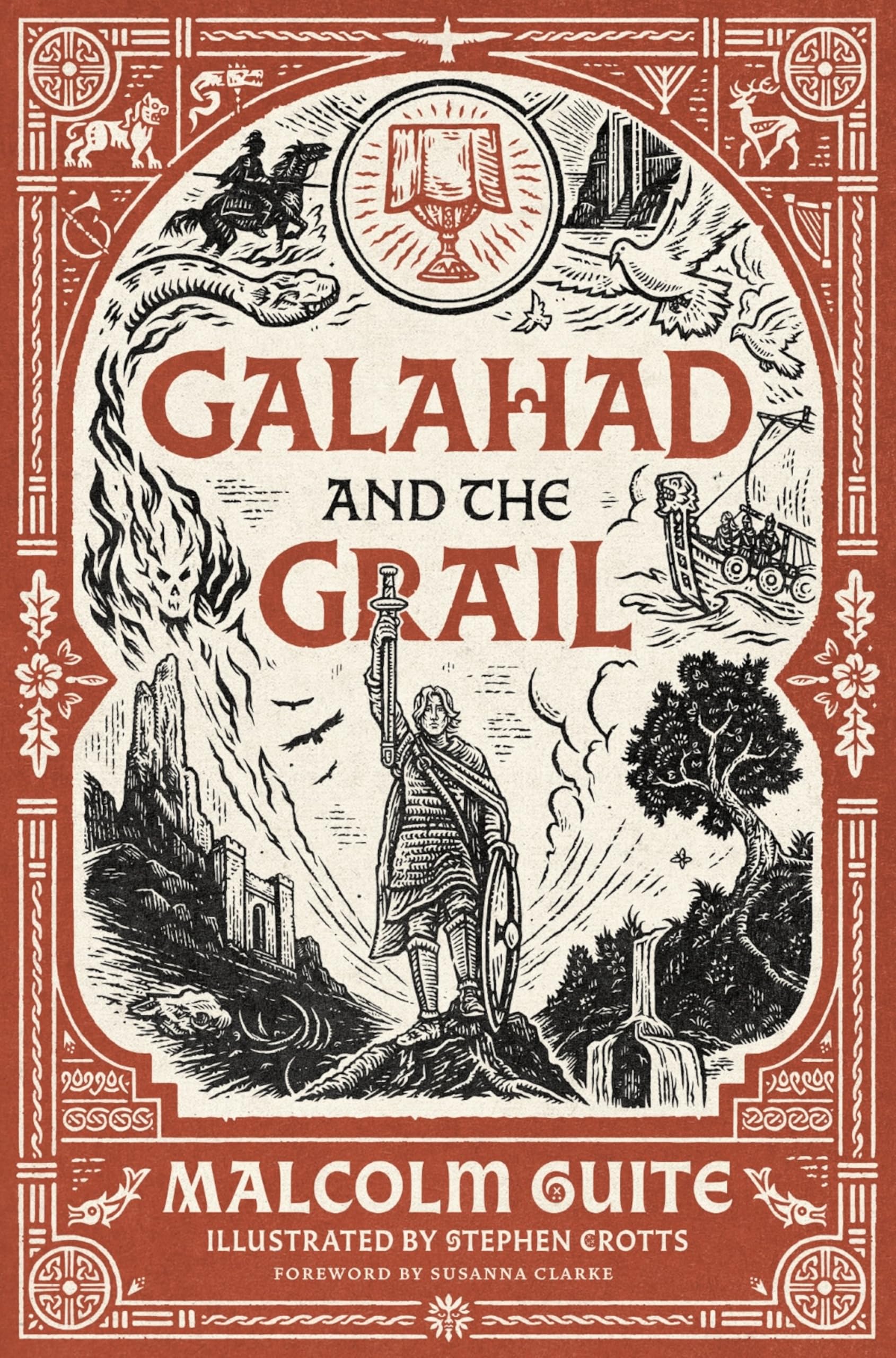 Malcolm Guite Galahad and the Grail (Merlin's Isle: An Arthuriad) - Hardcover
