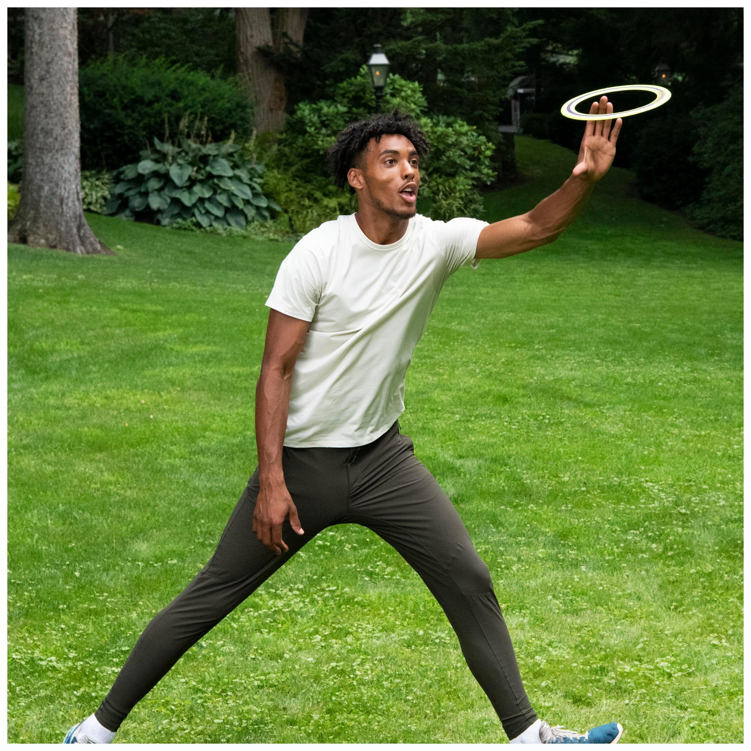 Aerobie Sprint Flying Ring - Precise Throwing | 25.4 cm Diameter | Orange 9