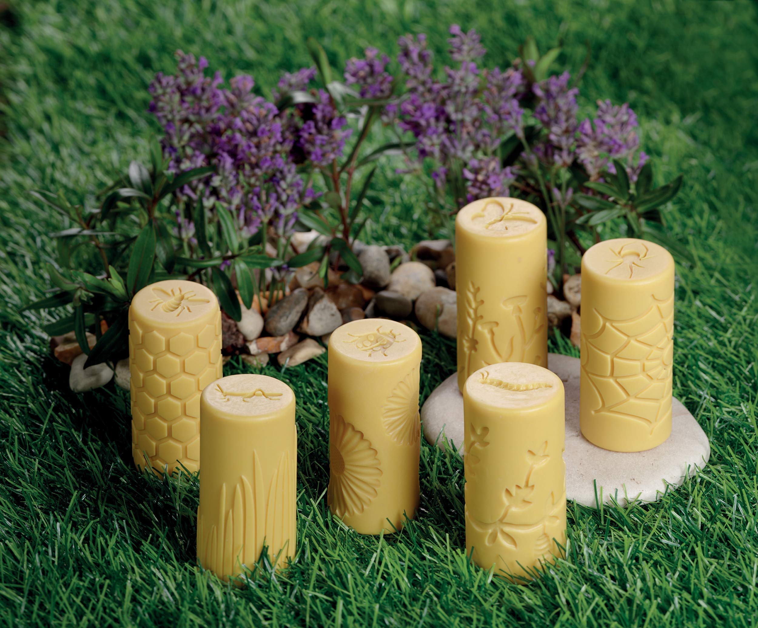 Yellow Door Let’s Roll Garden Bugs - Set of 6 Insect Playdough Rollers | Age 2+ 2