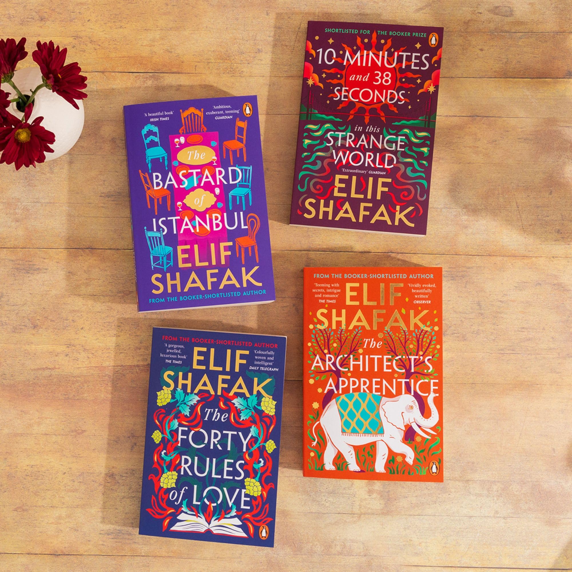 Elif Shafak The Architect's Apprentice - Historical Romance Novel | Paperback | 464 Pages