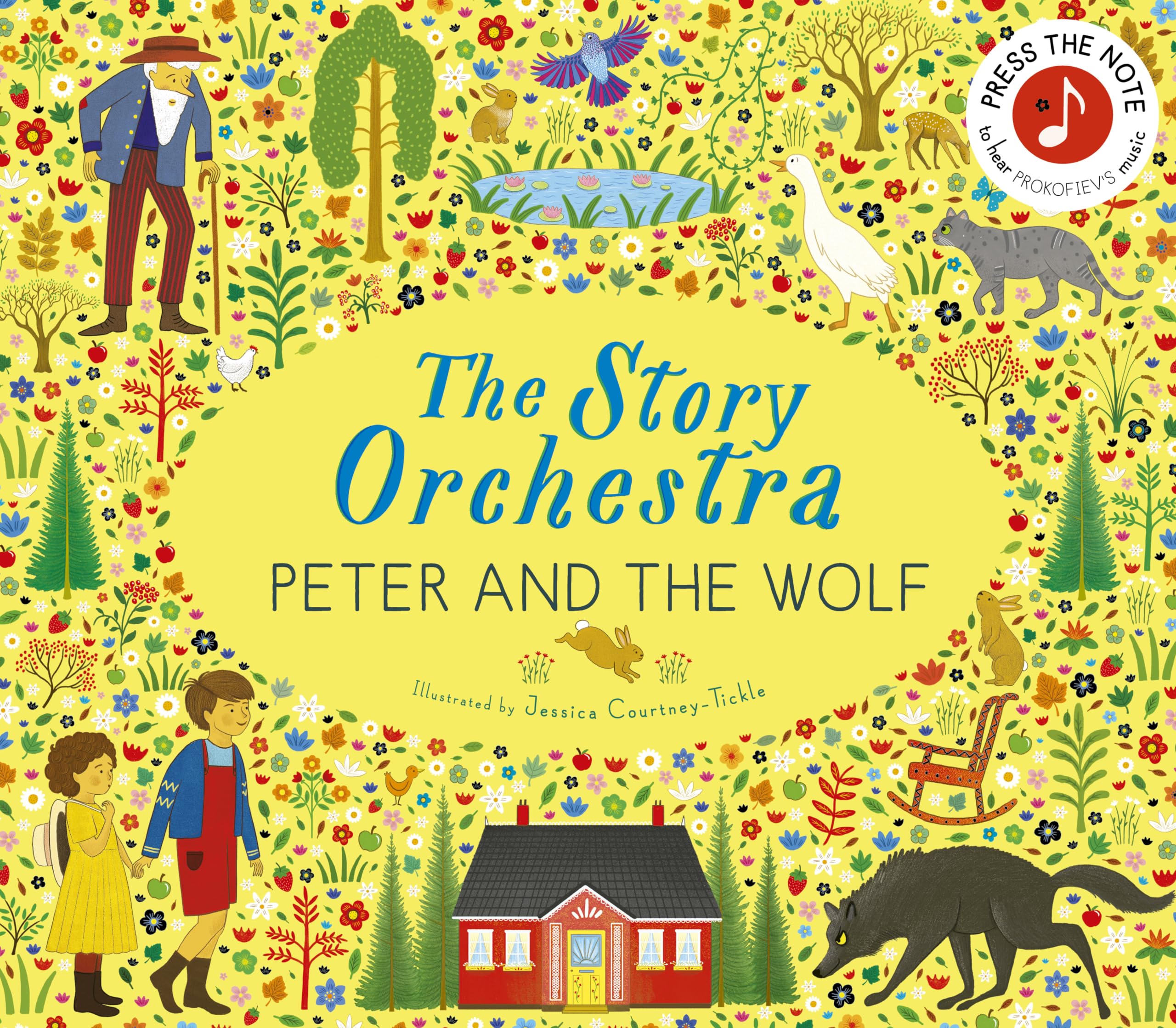 Frances Lincoln The Story Orchestra: Peter and the Wolf - Interactive Sound Book for Ages 2-5