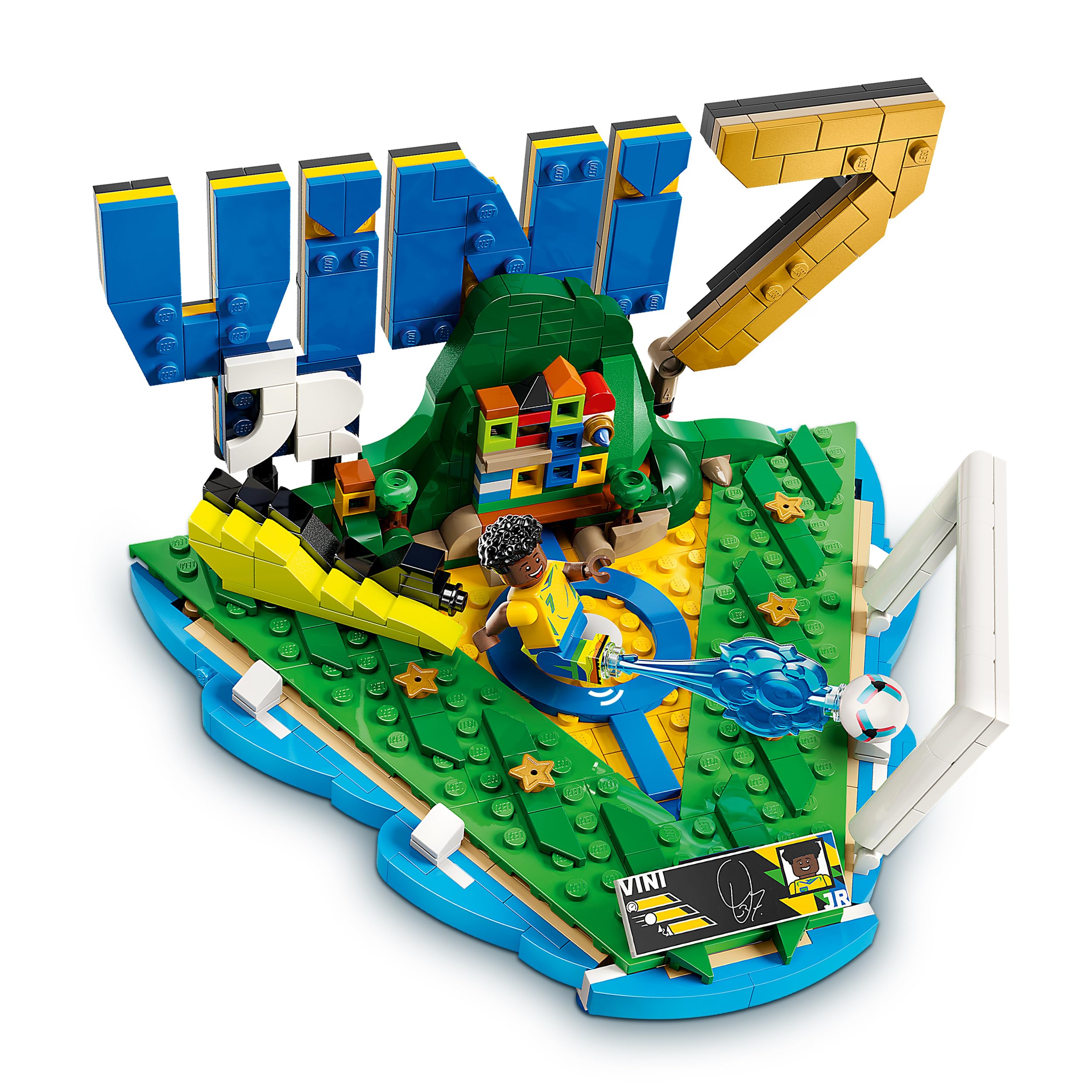 LEGO Editions Vini Jr. – Football Highlights 43027 Building Set | Ages 10+ 3