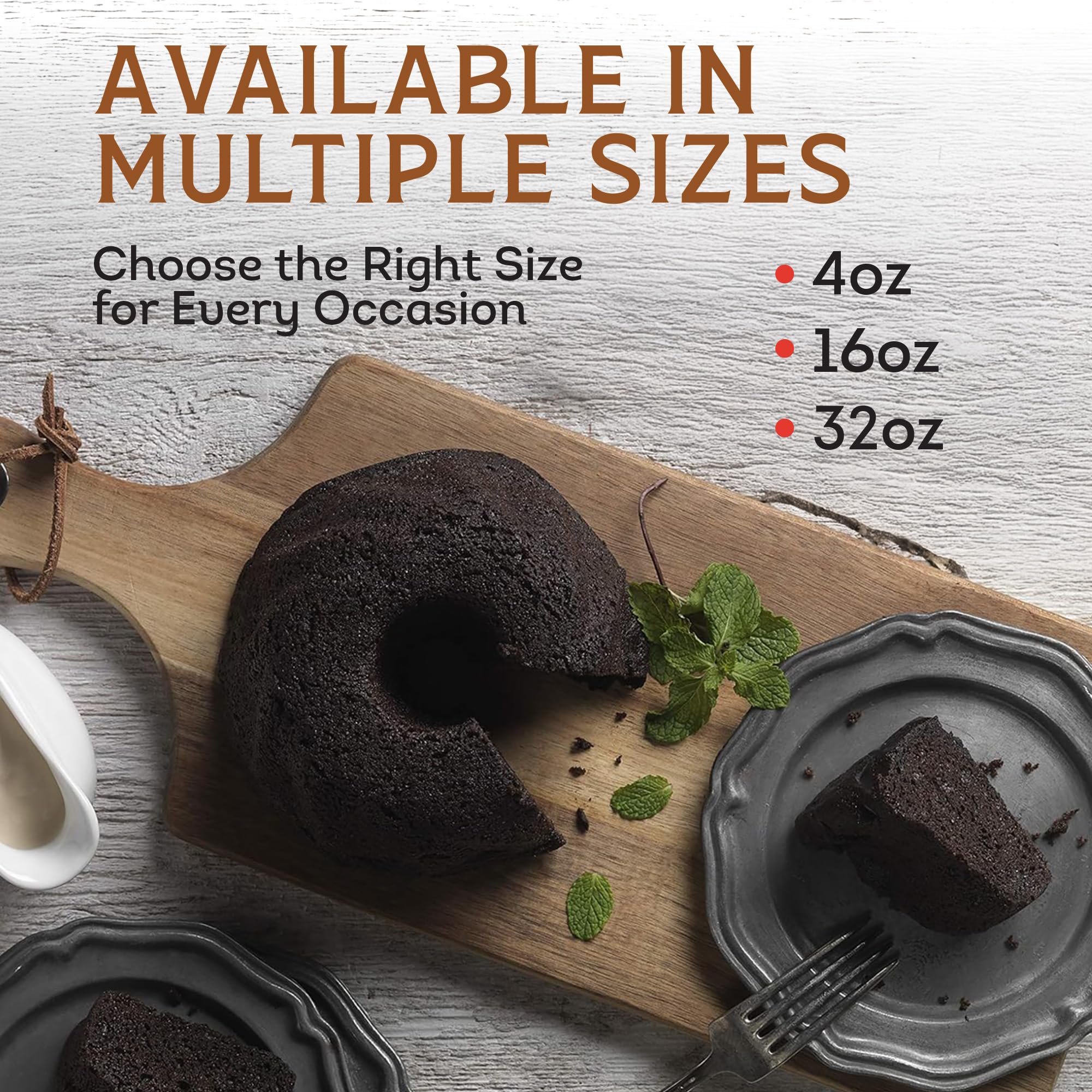 Tortuga Chocolate Rum Cake, 454g (Pack of 1) - Caribbean Rum Infused Dessert with 5-Year Aged Gold Rum 6