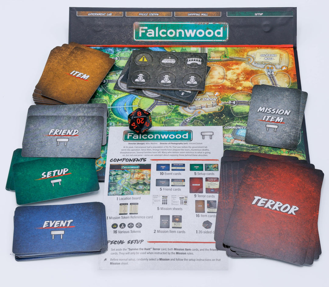 Van Ryder Games - Horror Board Game - Final Girl - The Falconwood Files - F
