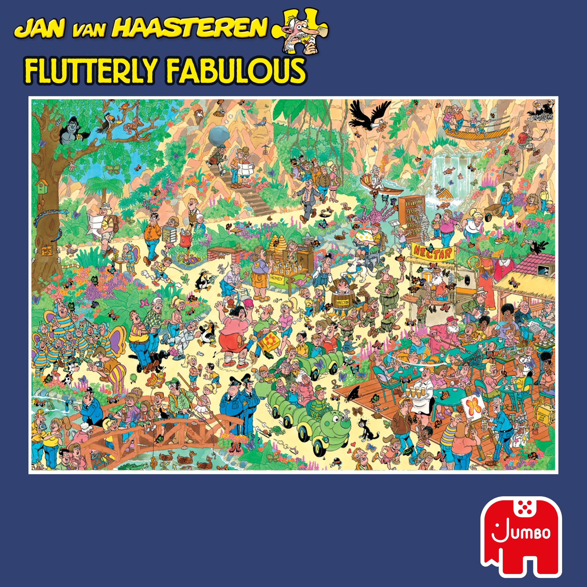 Jan van Haasteren Flutterly Fabulous - 1000 Piece Adult Puzzle 7