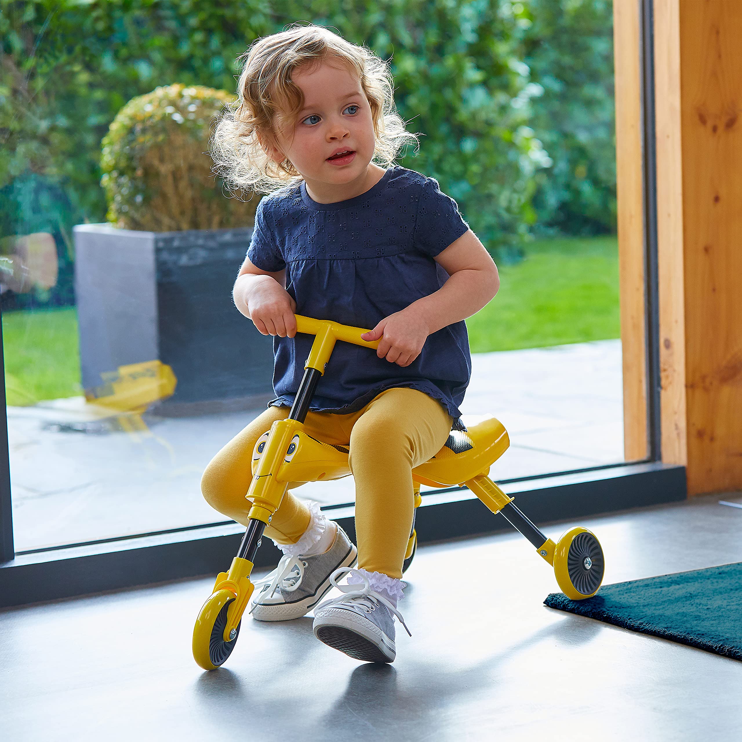 Scuttlebug 3-Wheel Foldable Ride-On Tricycle - Fun Push Bike for 1-3 Year Olds 9