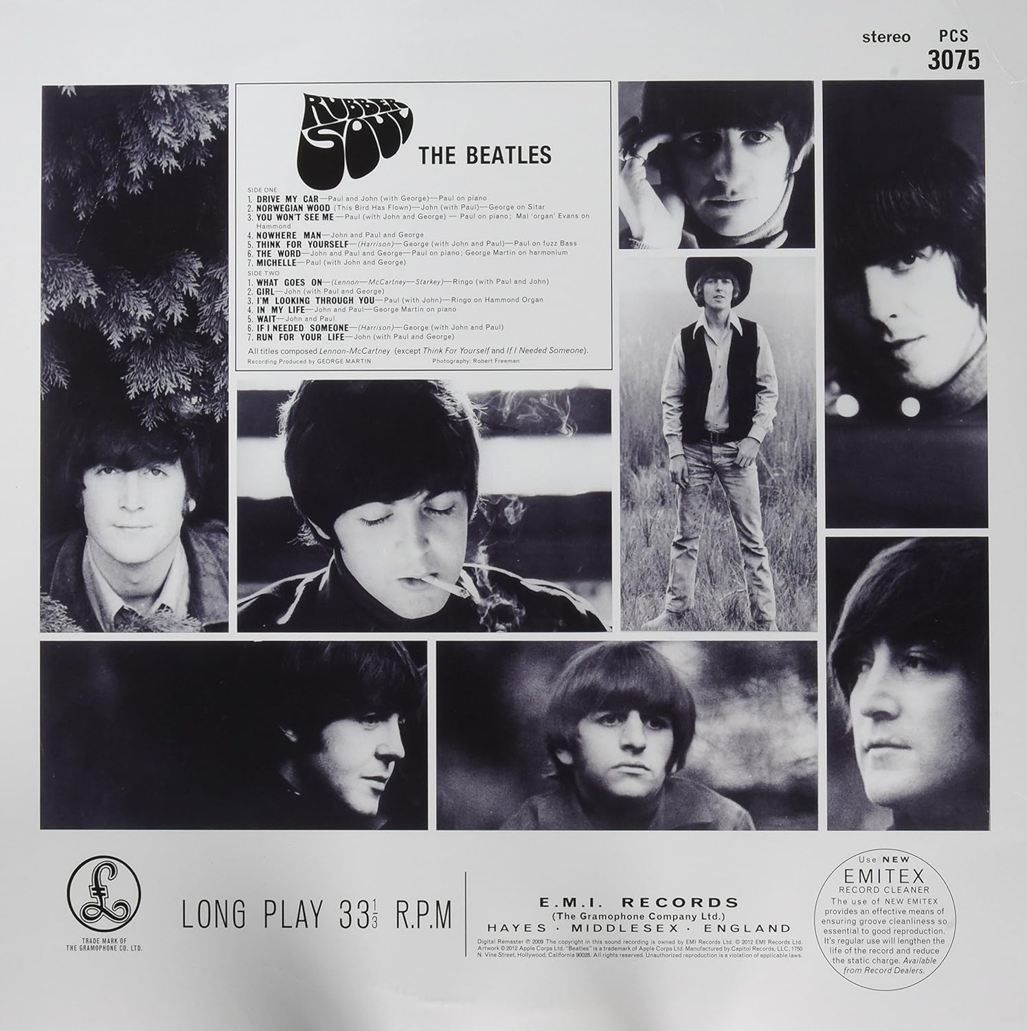 The Beatles - Rubber Soul (Remastered, 180g Vinyl) 2