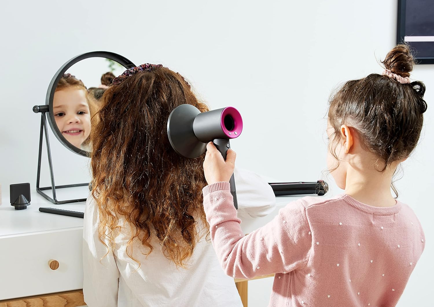Casdon Dyson Supersonic Styling Set - Interactive Toy Hairdryer for Kids Aged 3+ 12