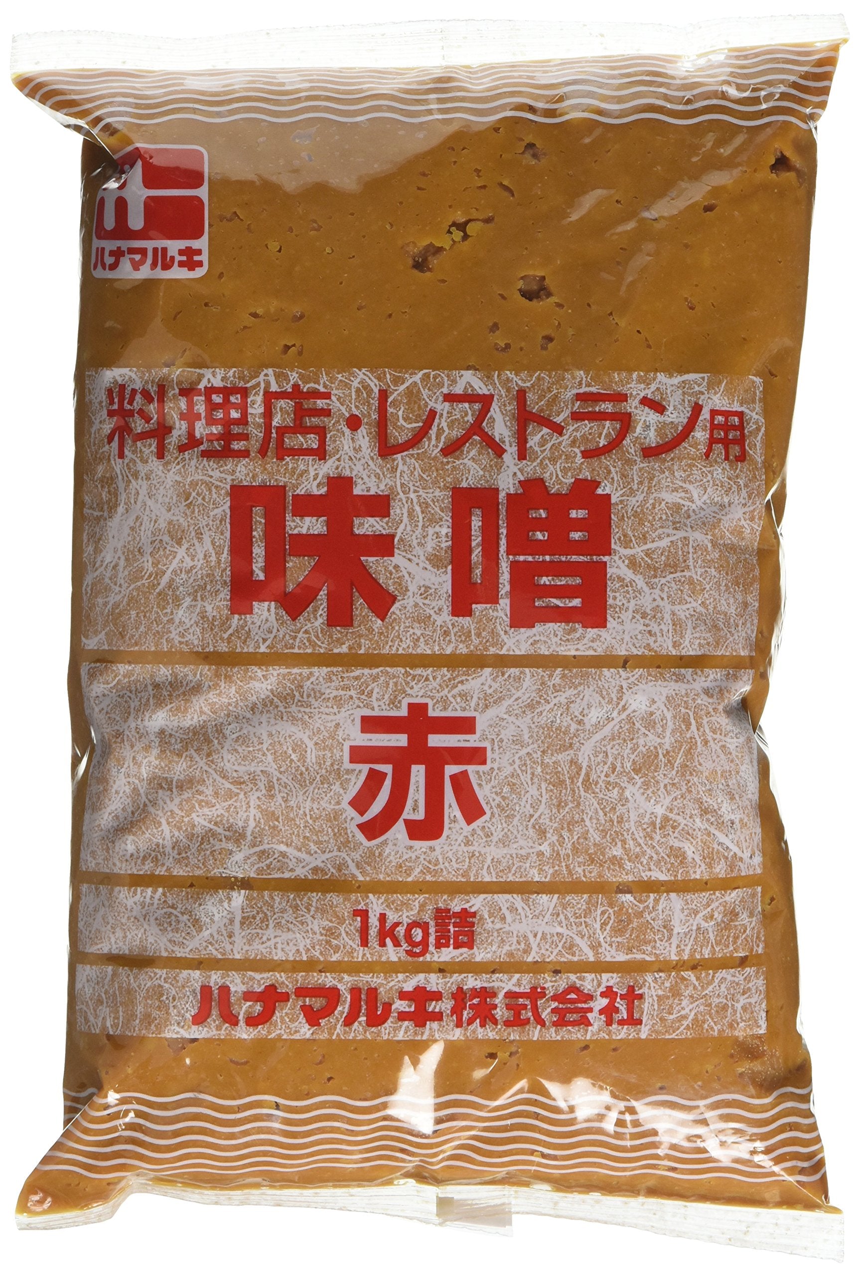 Hanamaruki Red Miso Paste - Traditional Japanese Aka Miso | 1kg Pack 1
