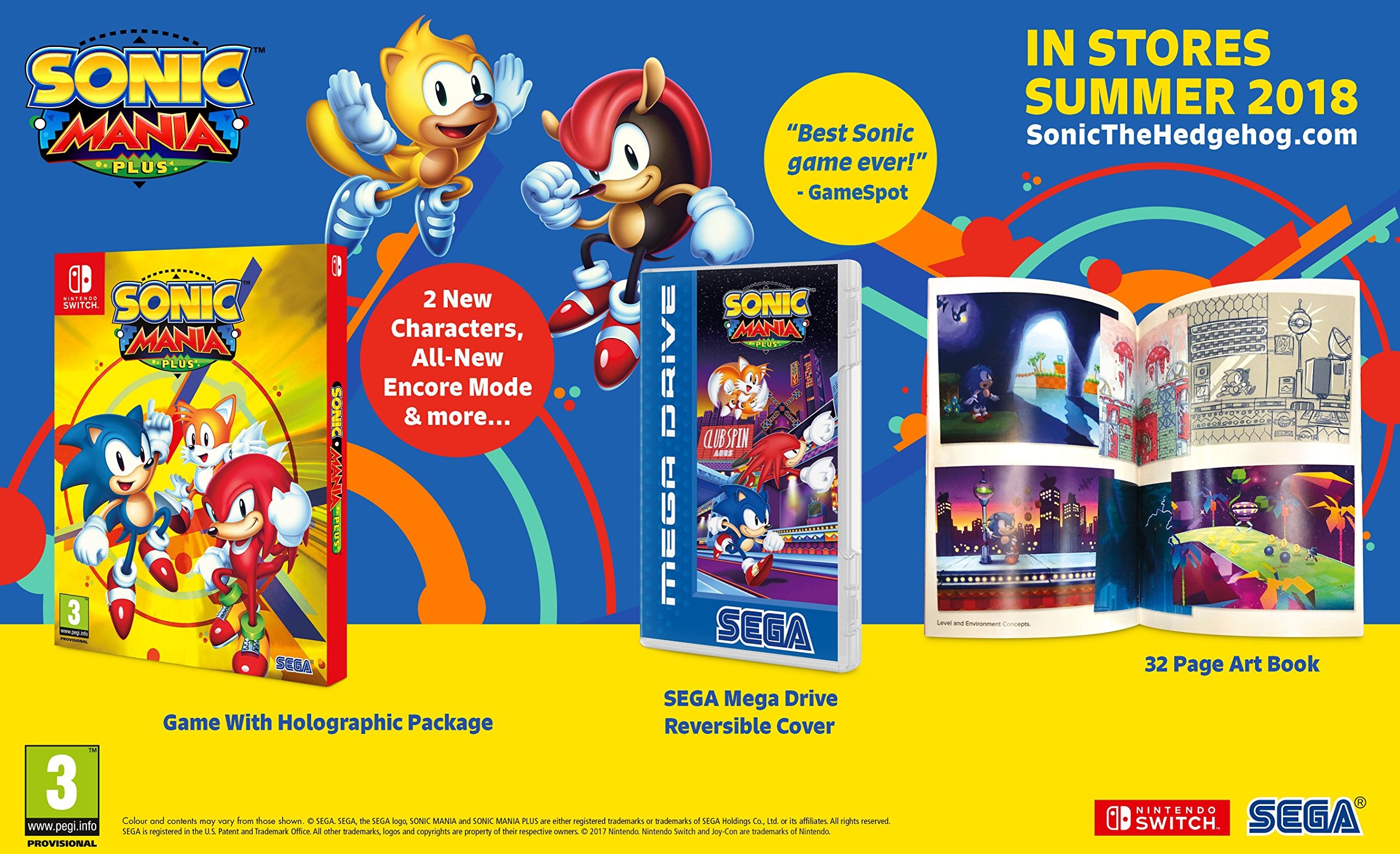 Sonic Mania Plus - Nintendo Switch Physical Edition 9